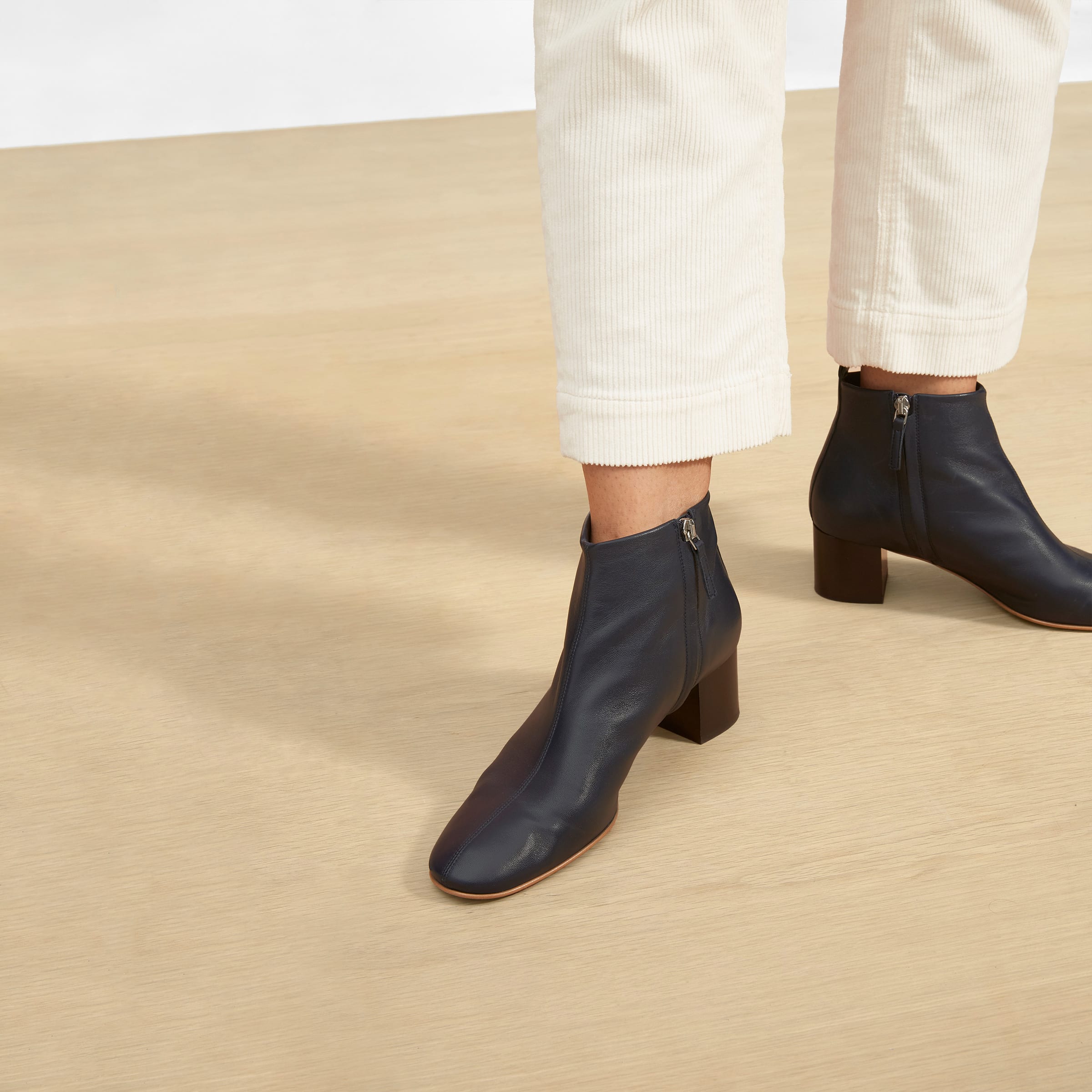 everlane metallic day boot