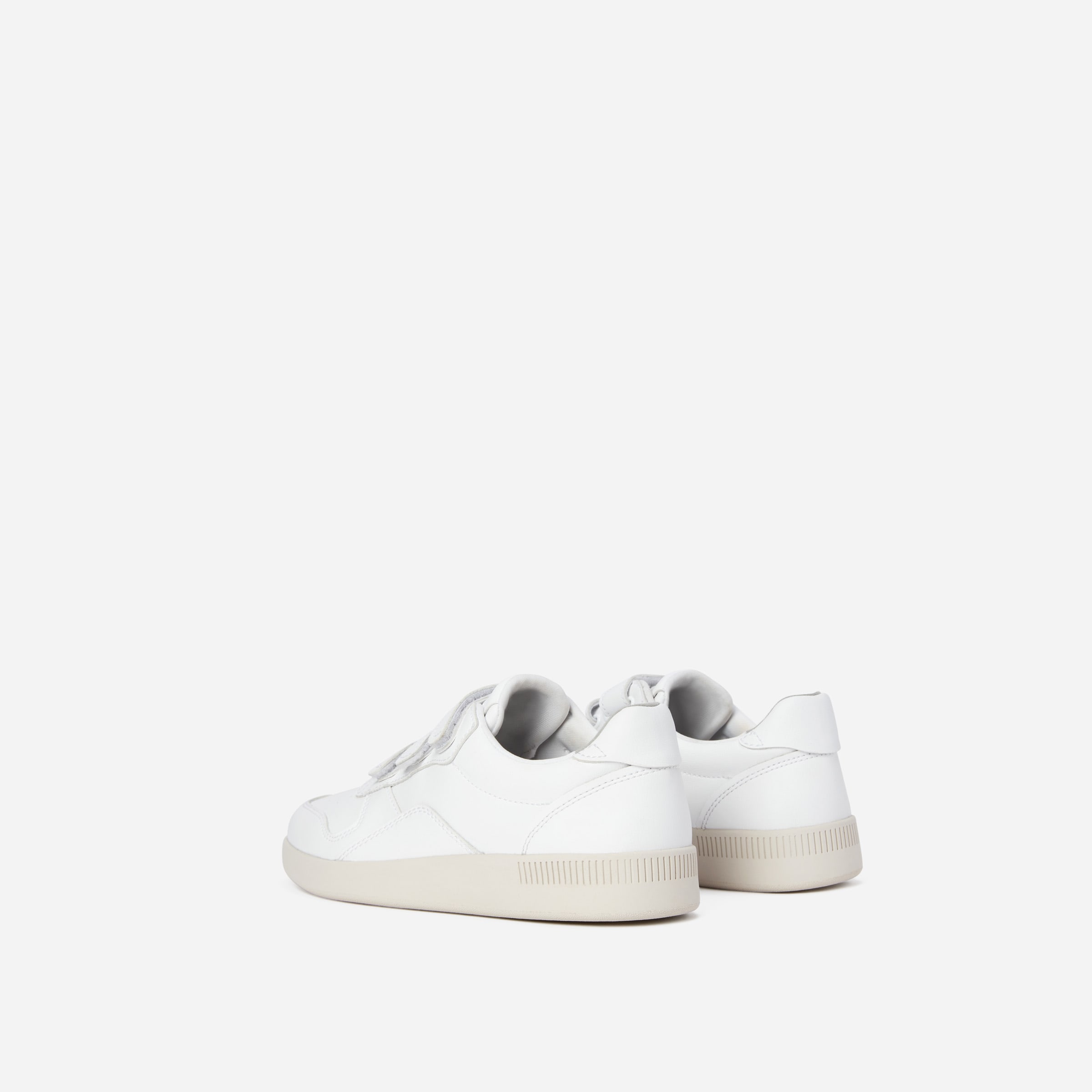 JACQUES SOLOVIÈRE White Leather VELCRO® Sneakers