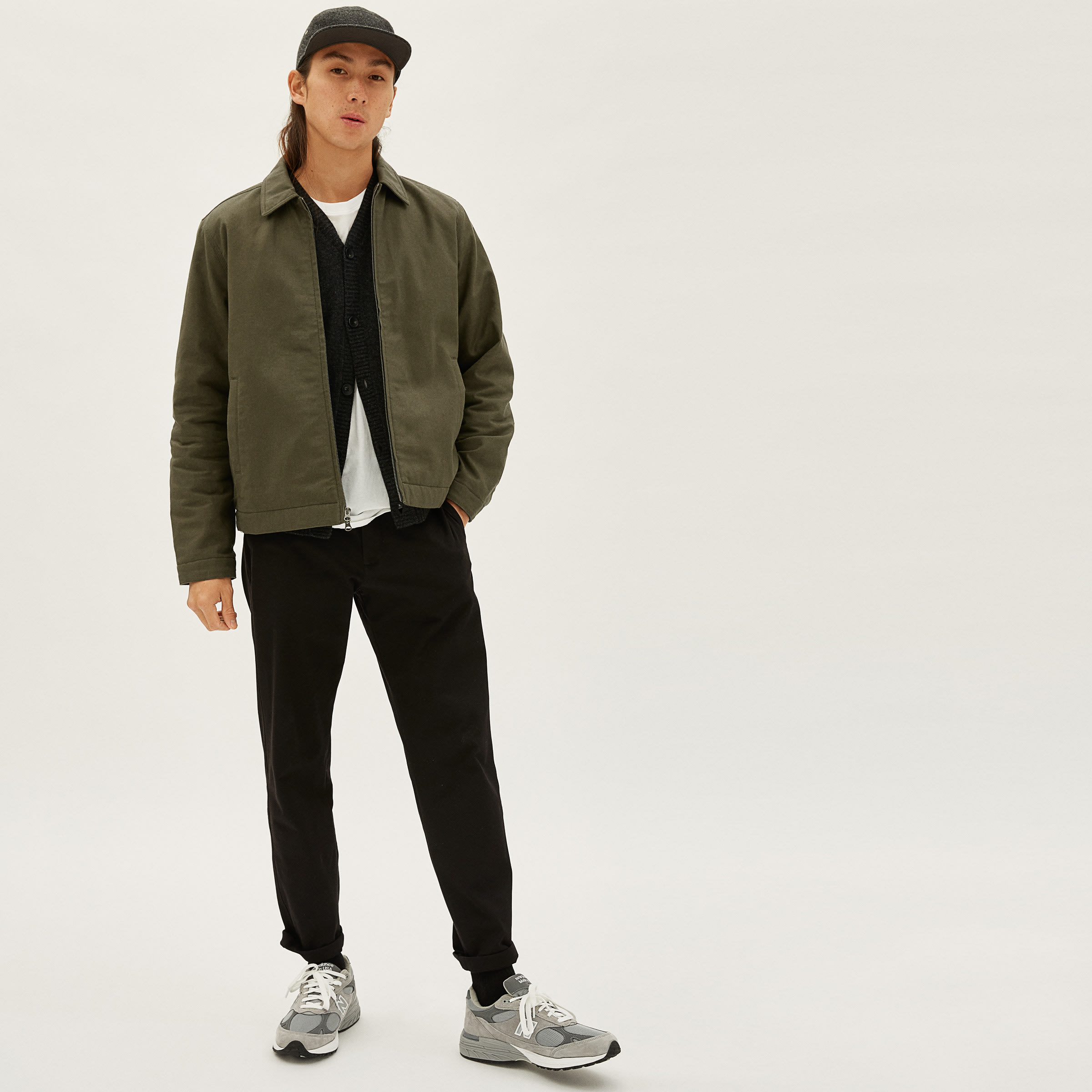 Filled canvas jacket clearance