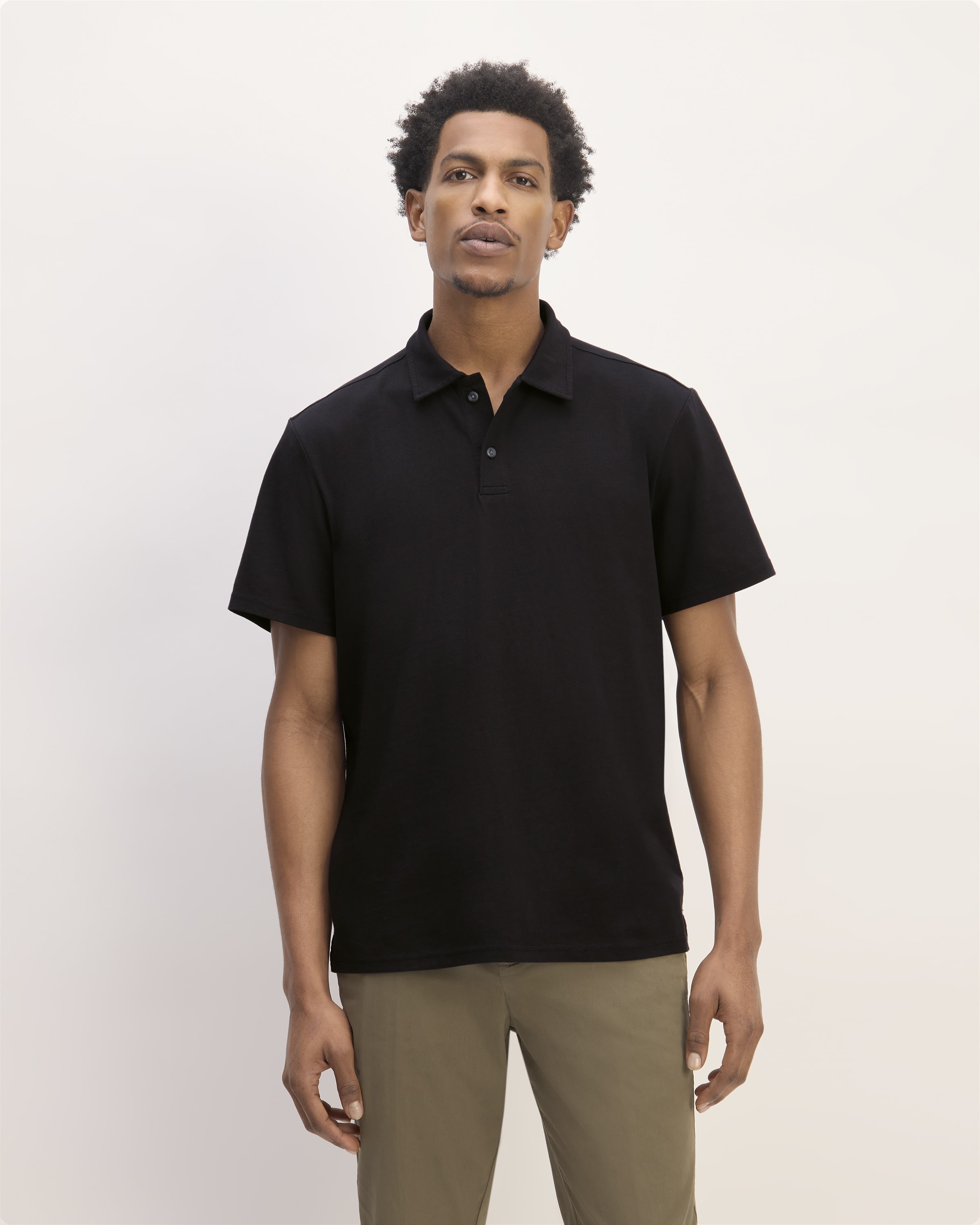 Man with polo shirt new arrivals