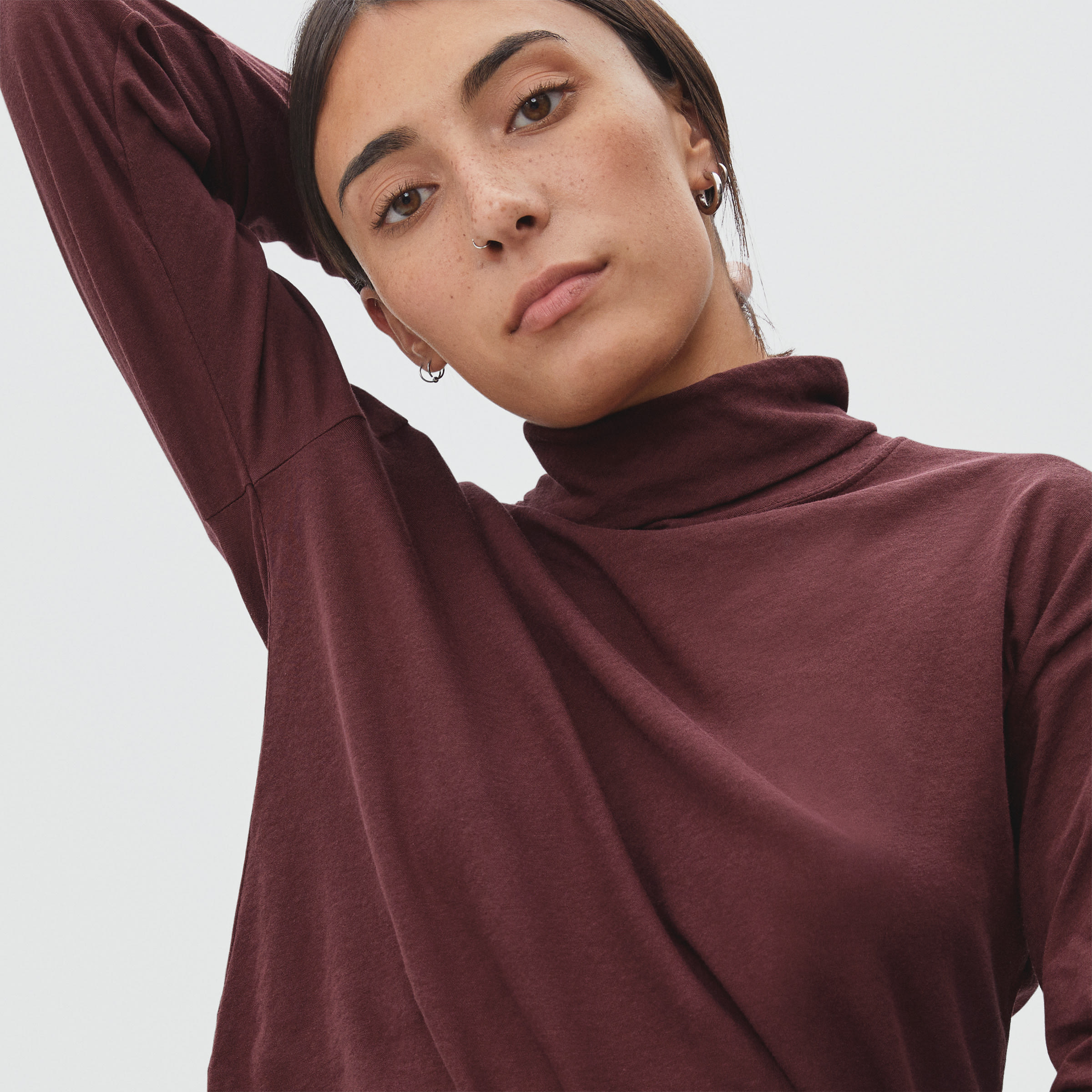 The Air Turtleneck Espresso – Everlane