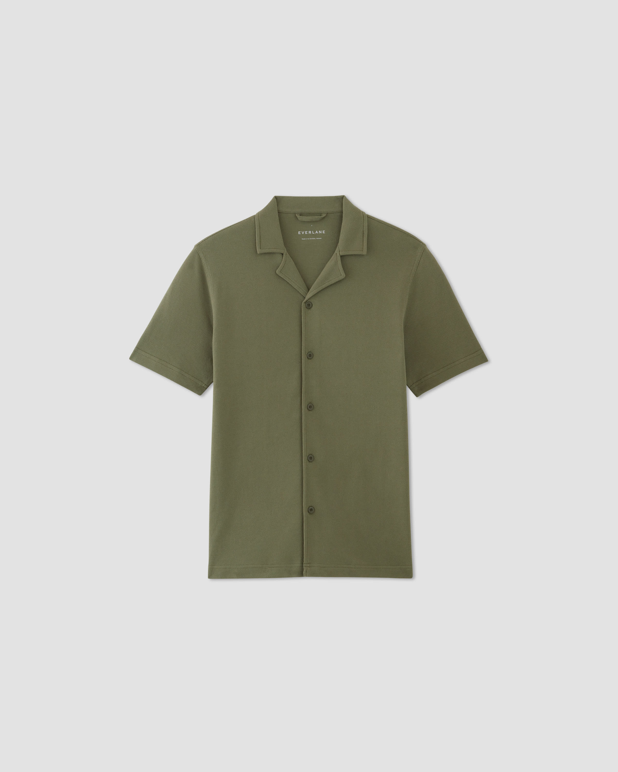 The Pique Short Sleeve Shirt Kalamata Everlane