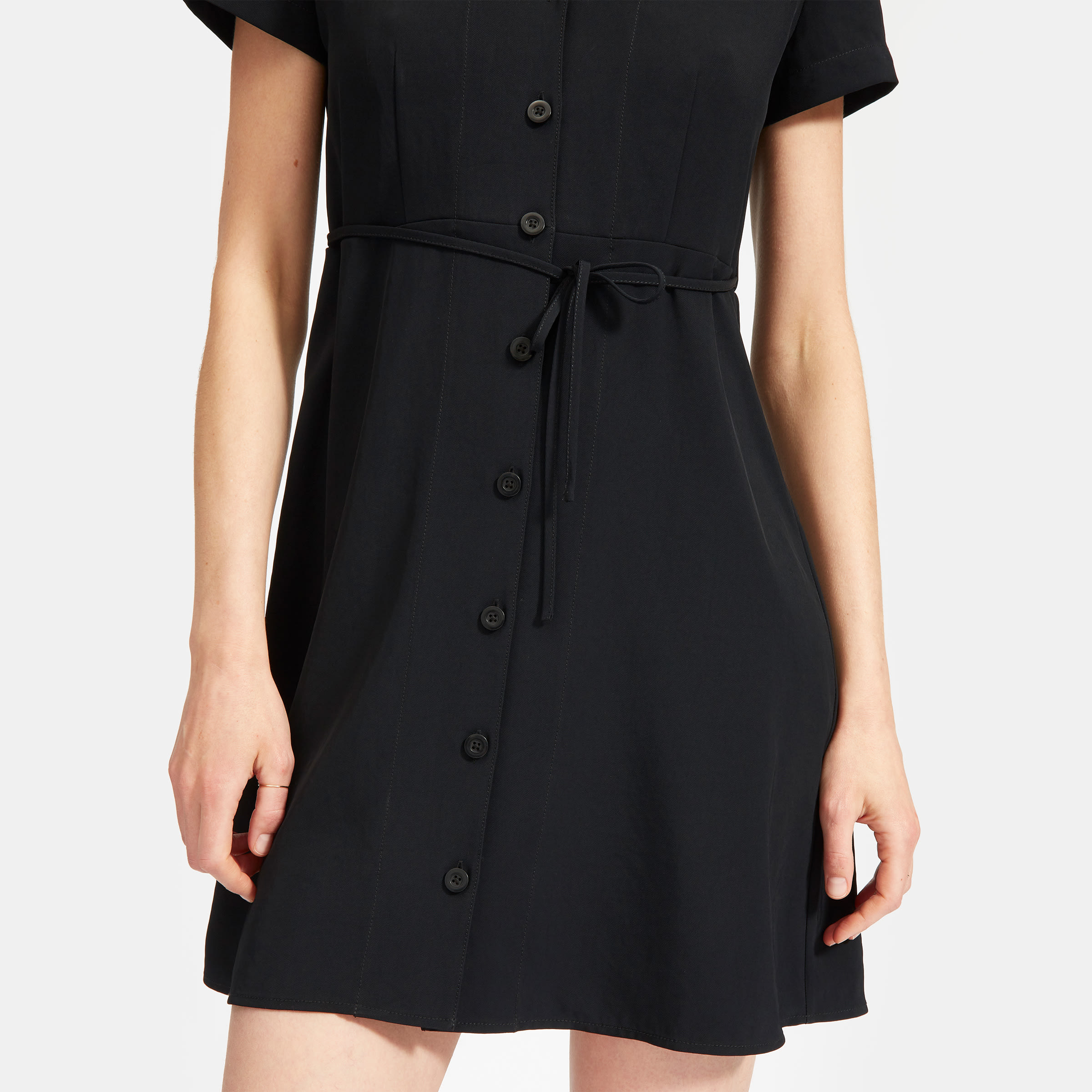 The japanese goweave notch shirtdress sale