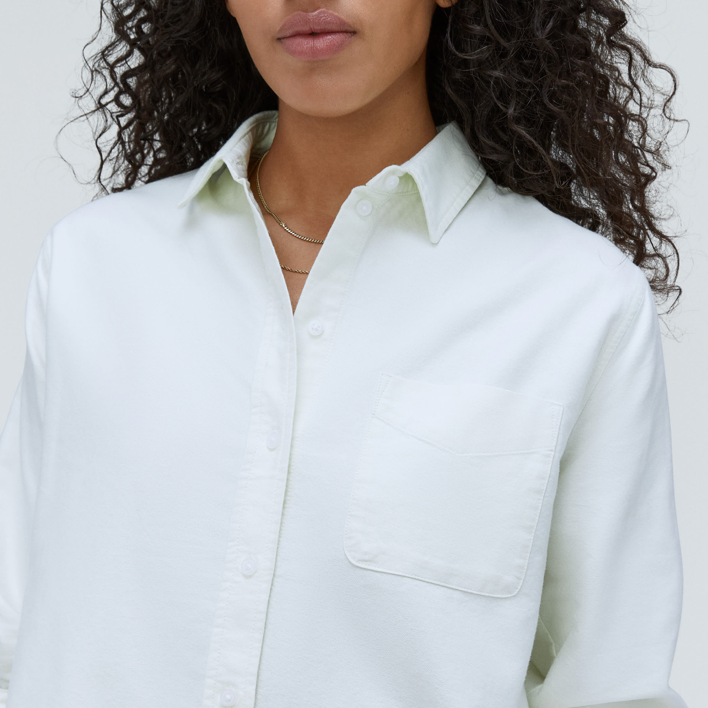 everlane relaxed oxford shirt