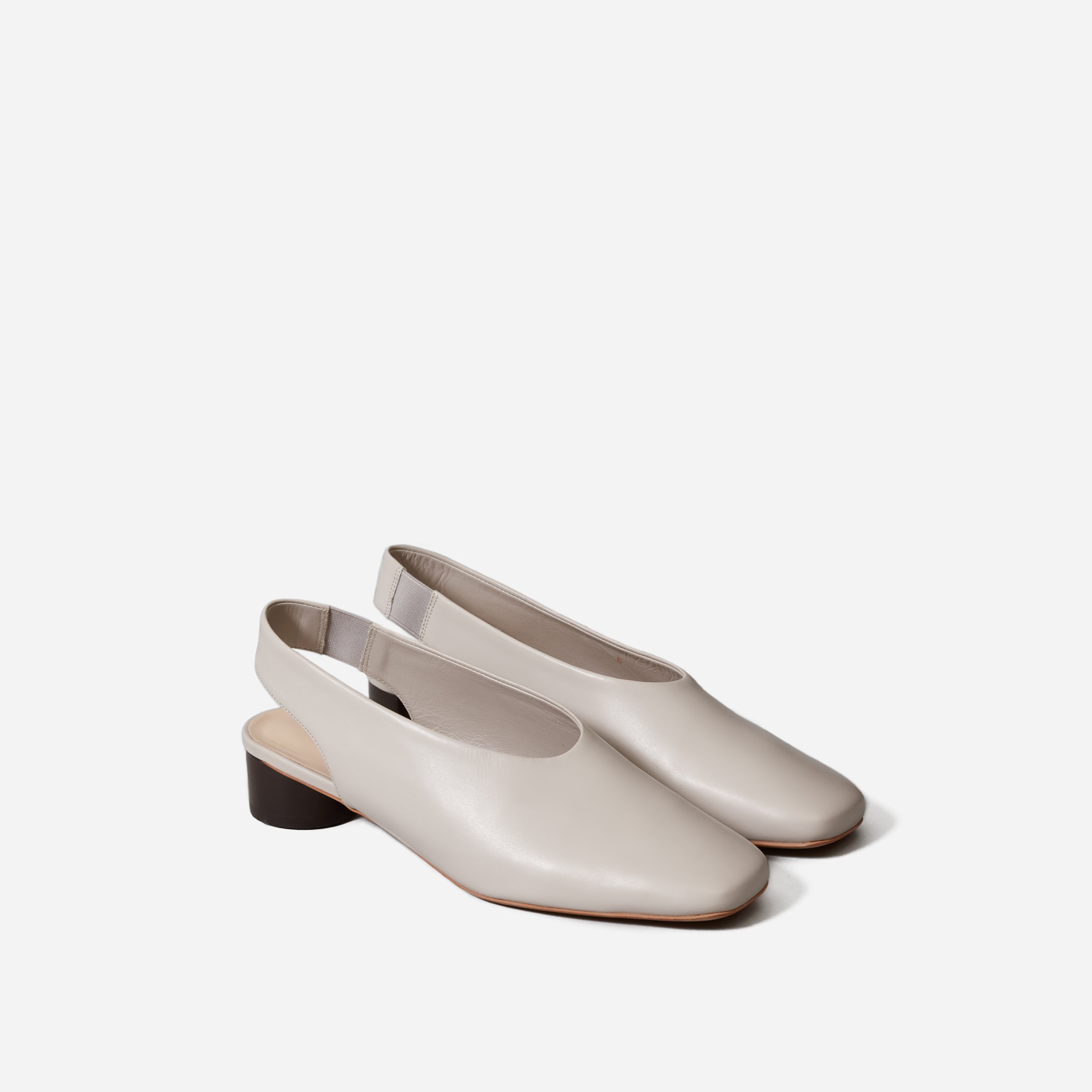 square toe slingback