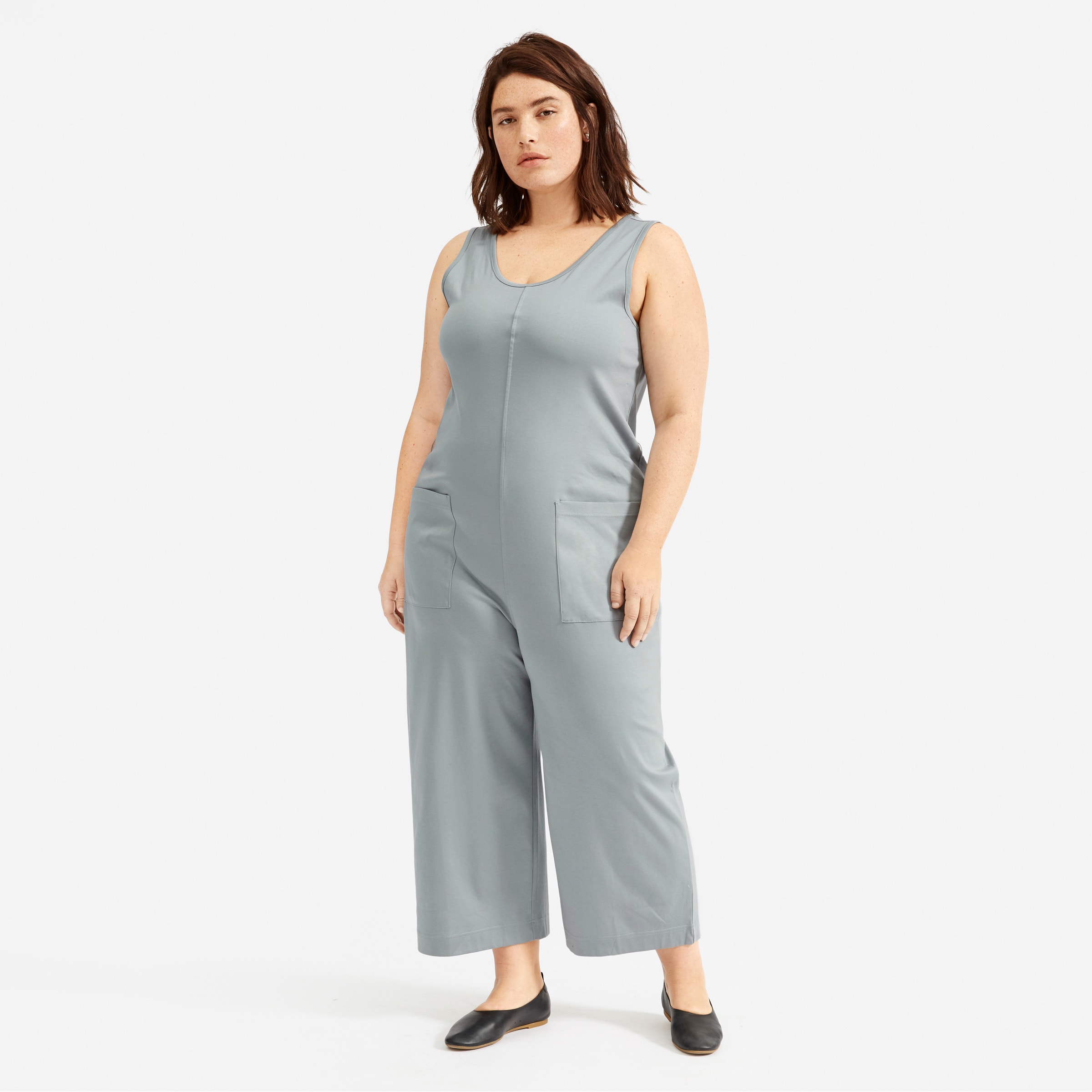 Everlane luxe cotton jumpsuit review Clearance
