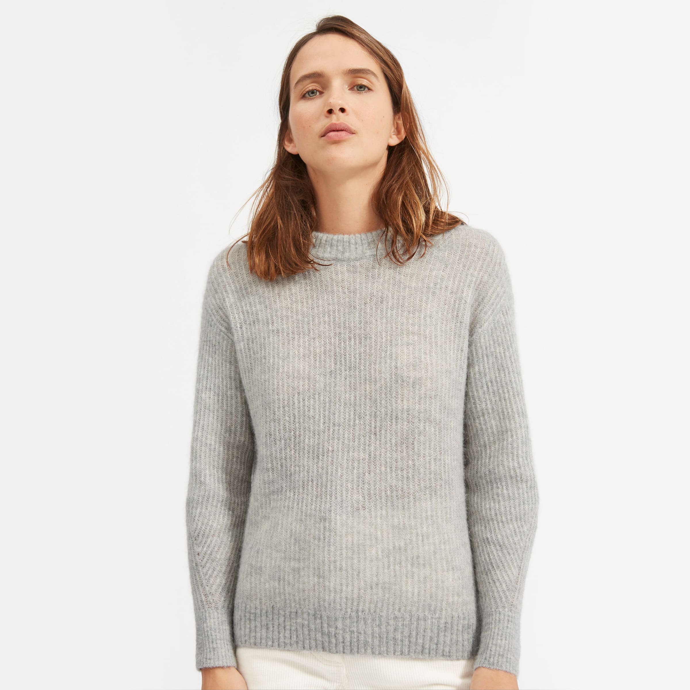 The oversized alpaca crew deals