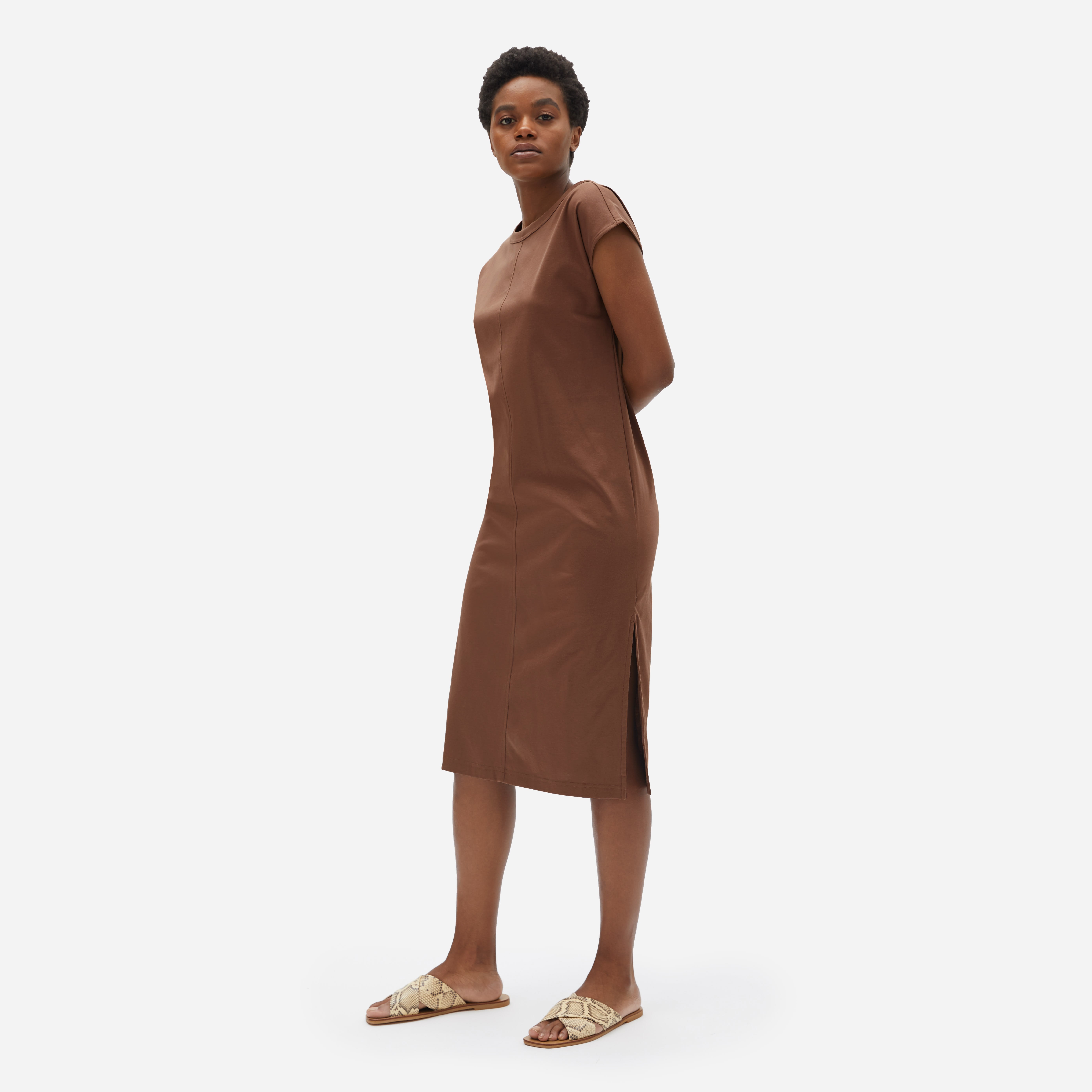 Everlane luxe cheap cotton dress