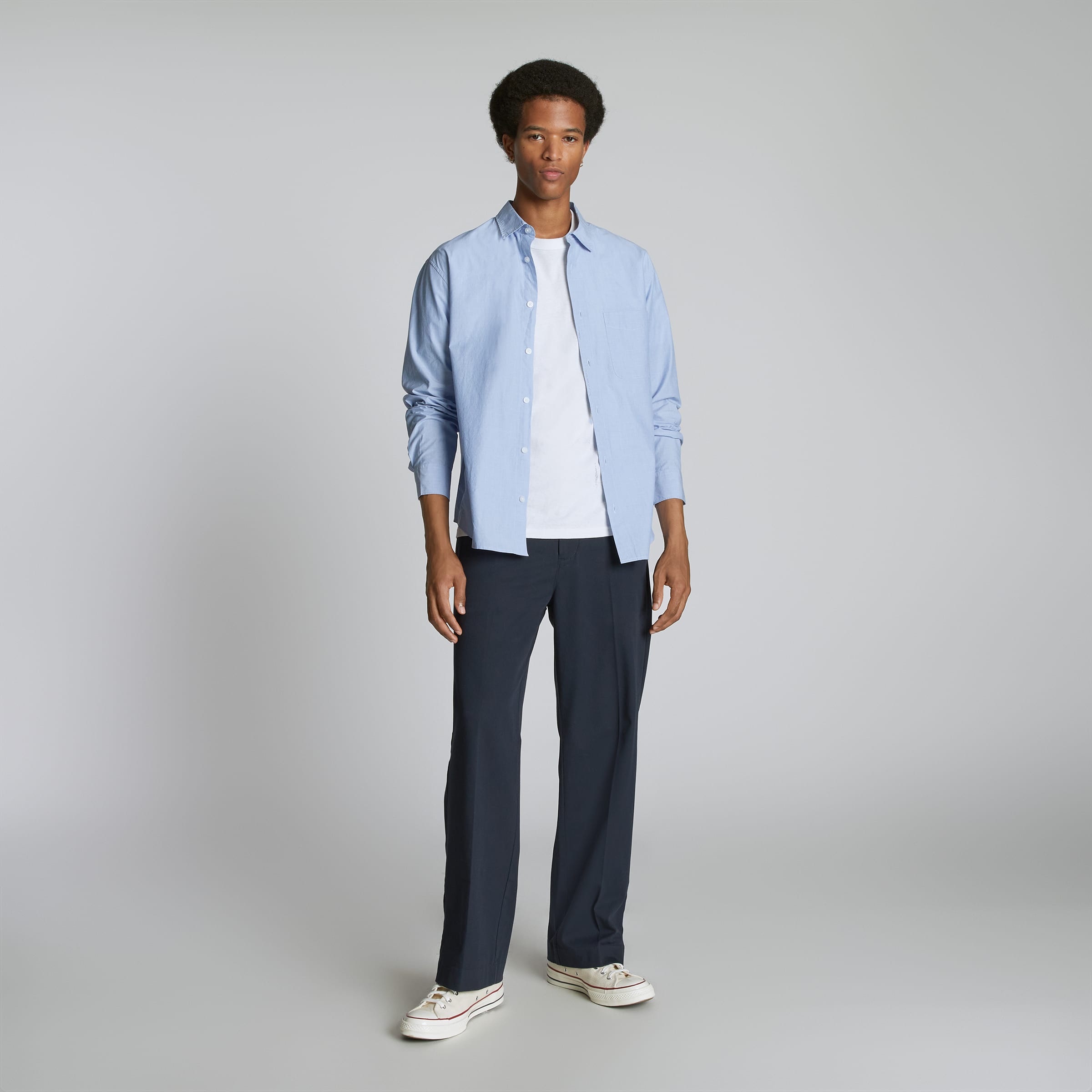 Wide leg chino best sale everlane