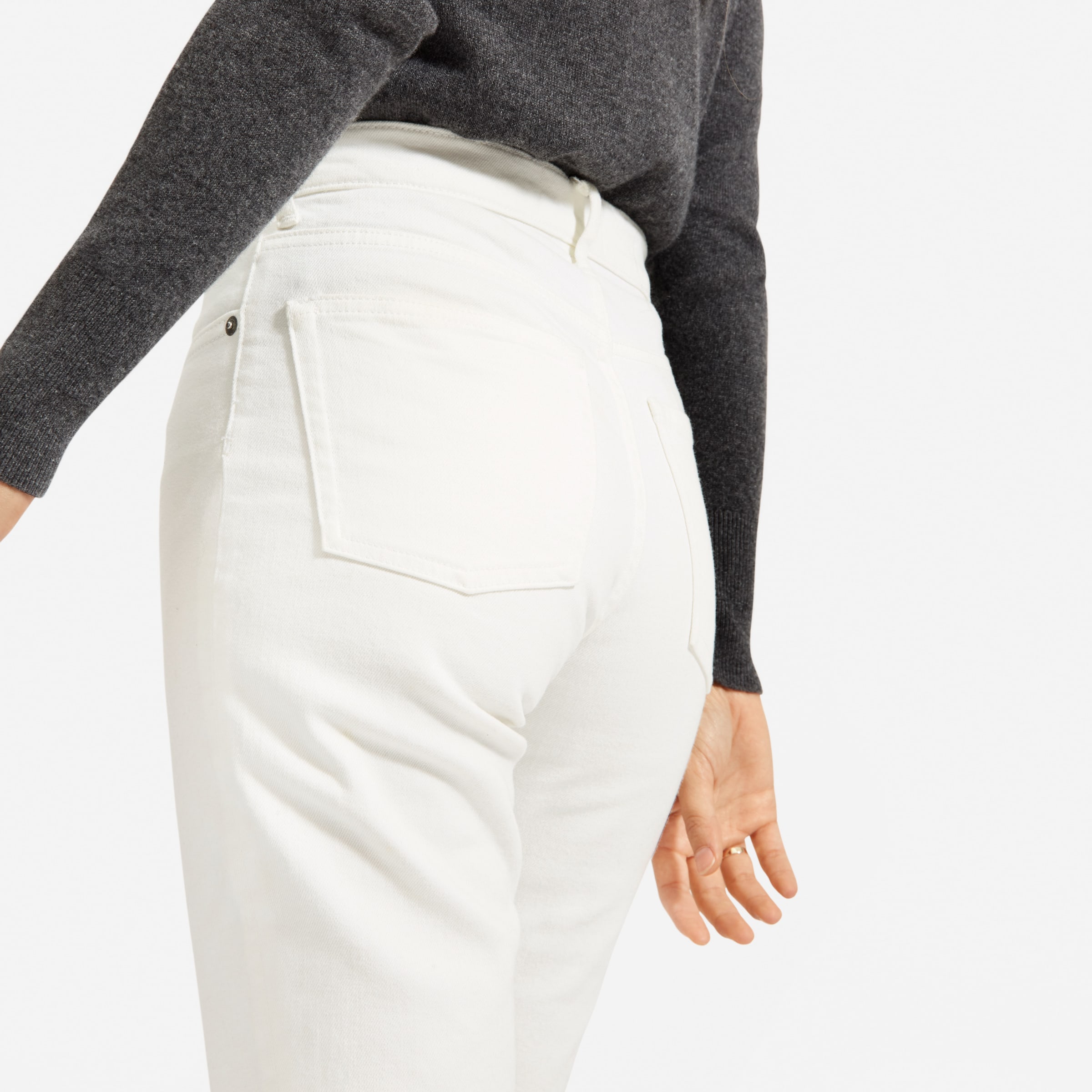 The Japanese Denim Cheeky Jean Bone 