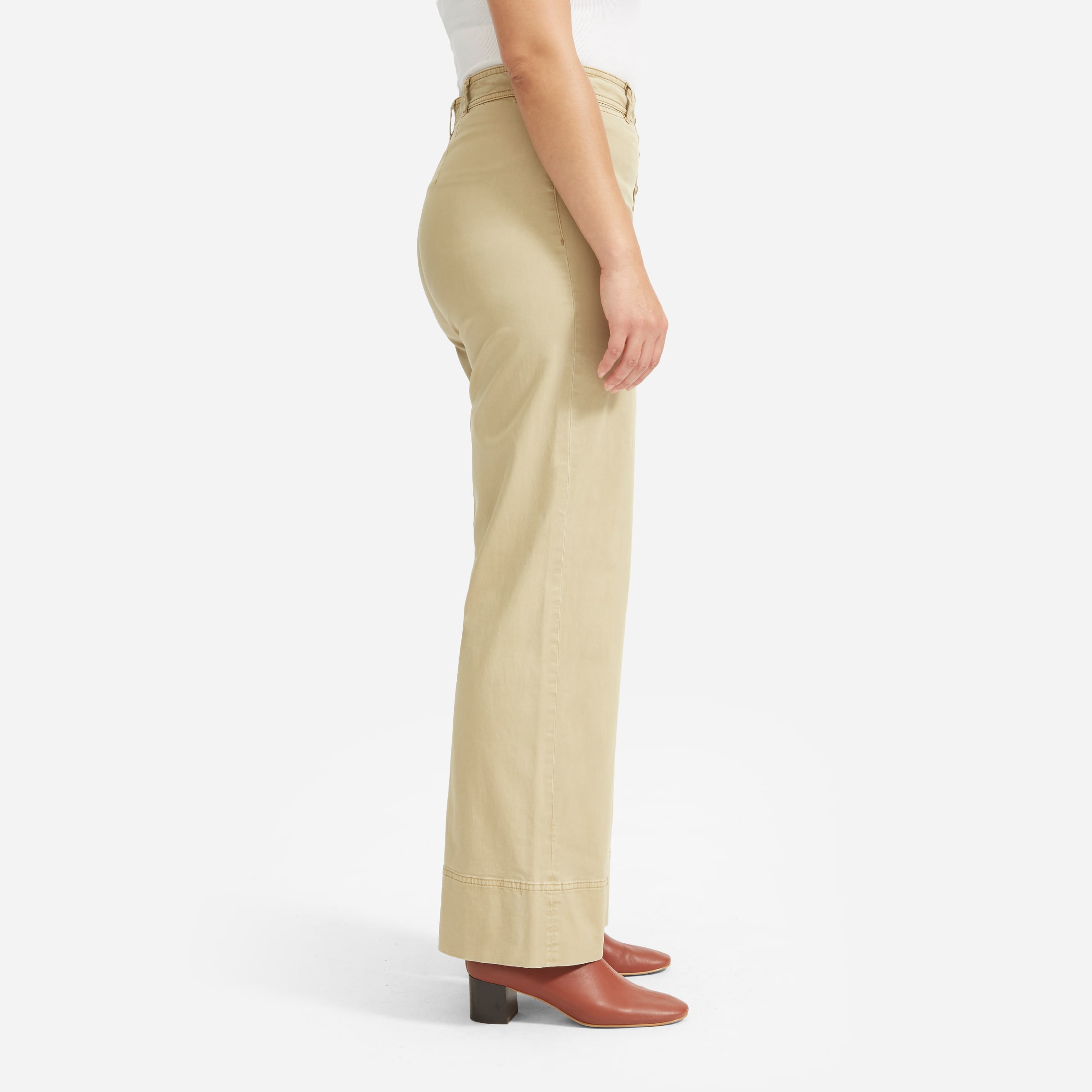 Wide leg discount chino everlane