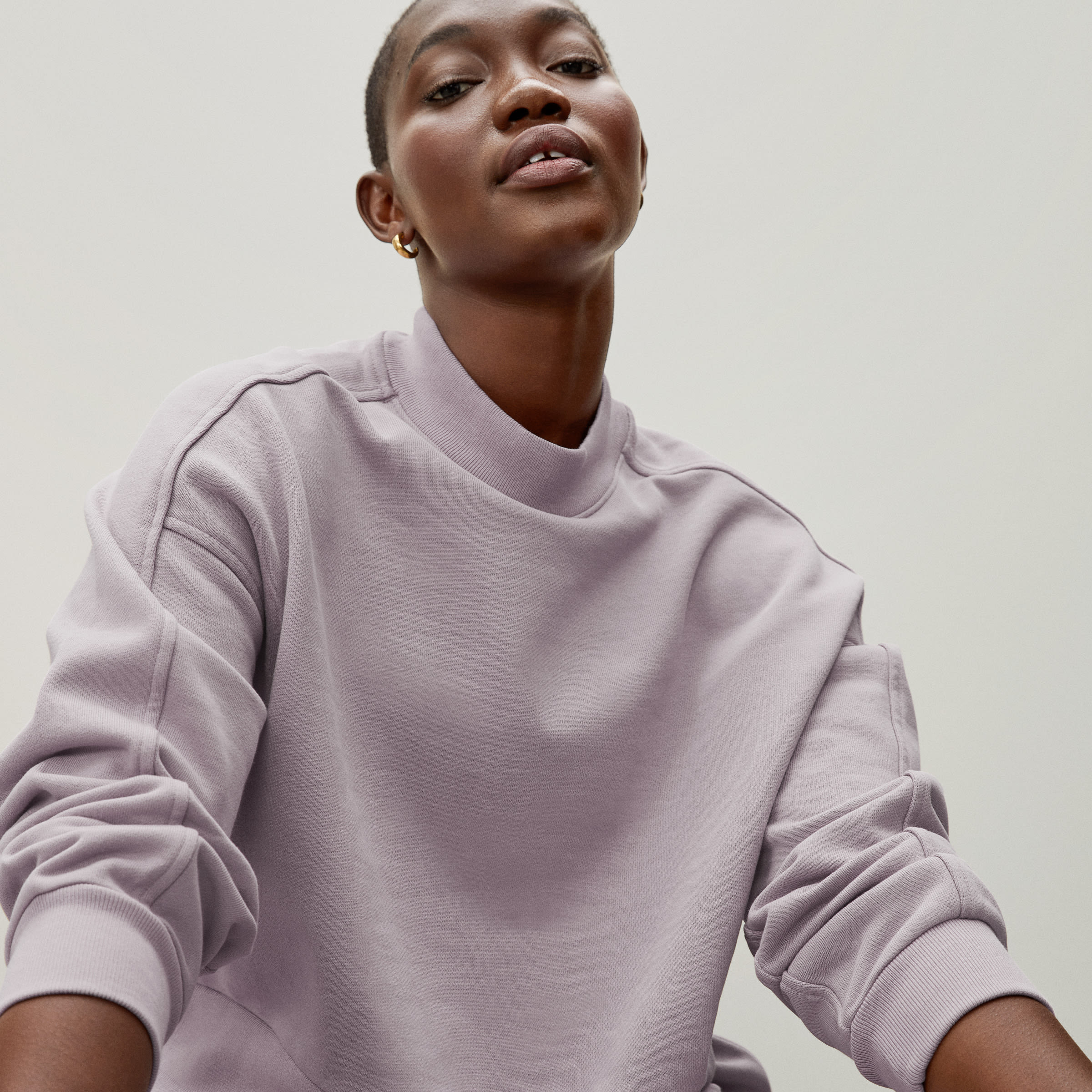Everlane cropped sweatshirt Clearance