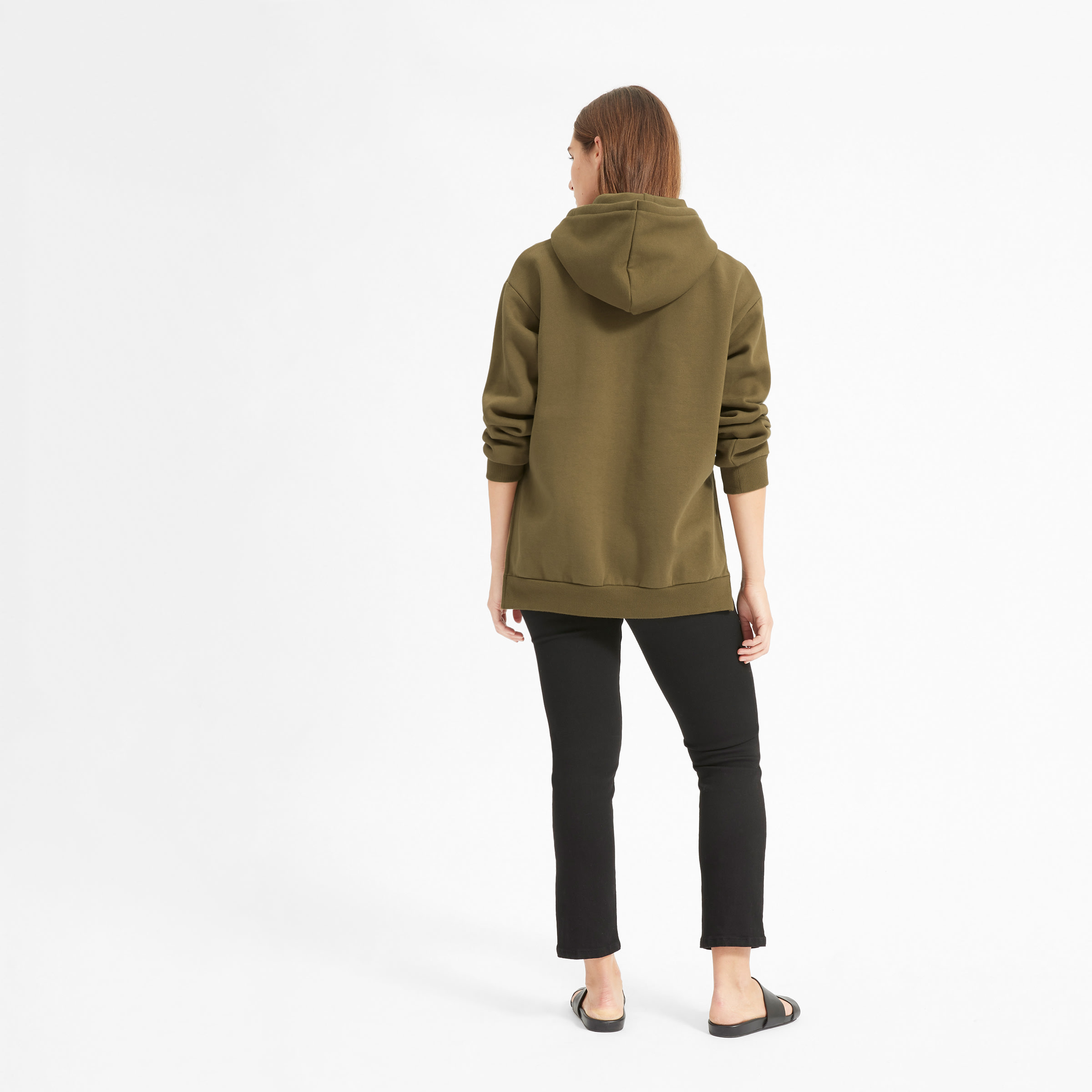Everlane zip shop up hoodie