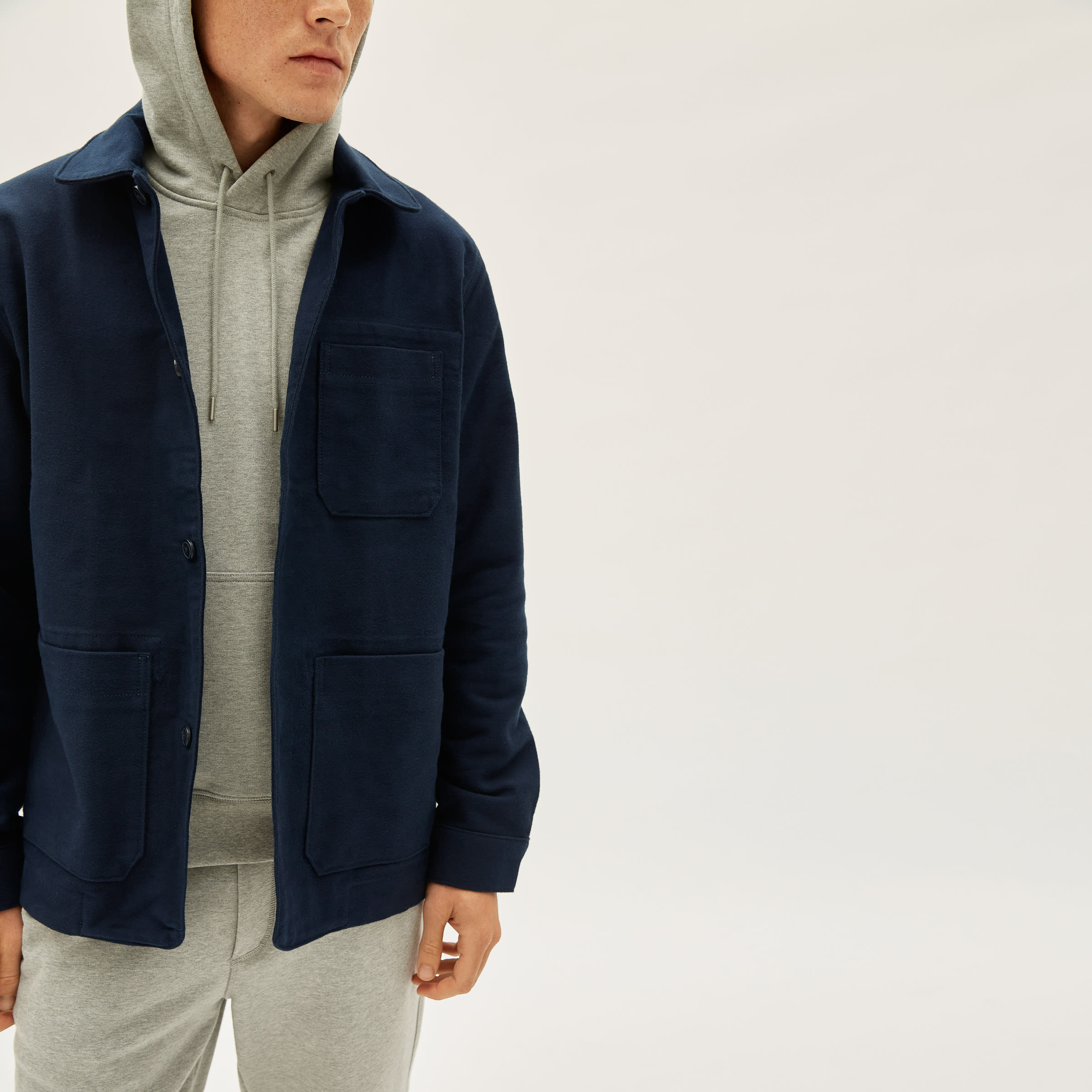 fleece chore jacket