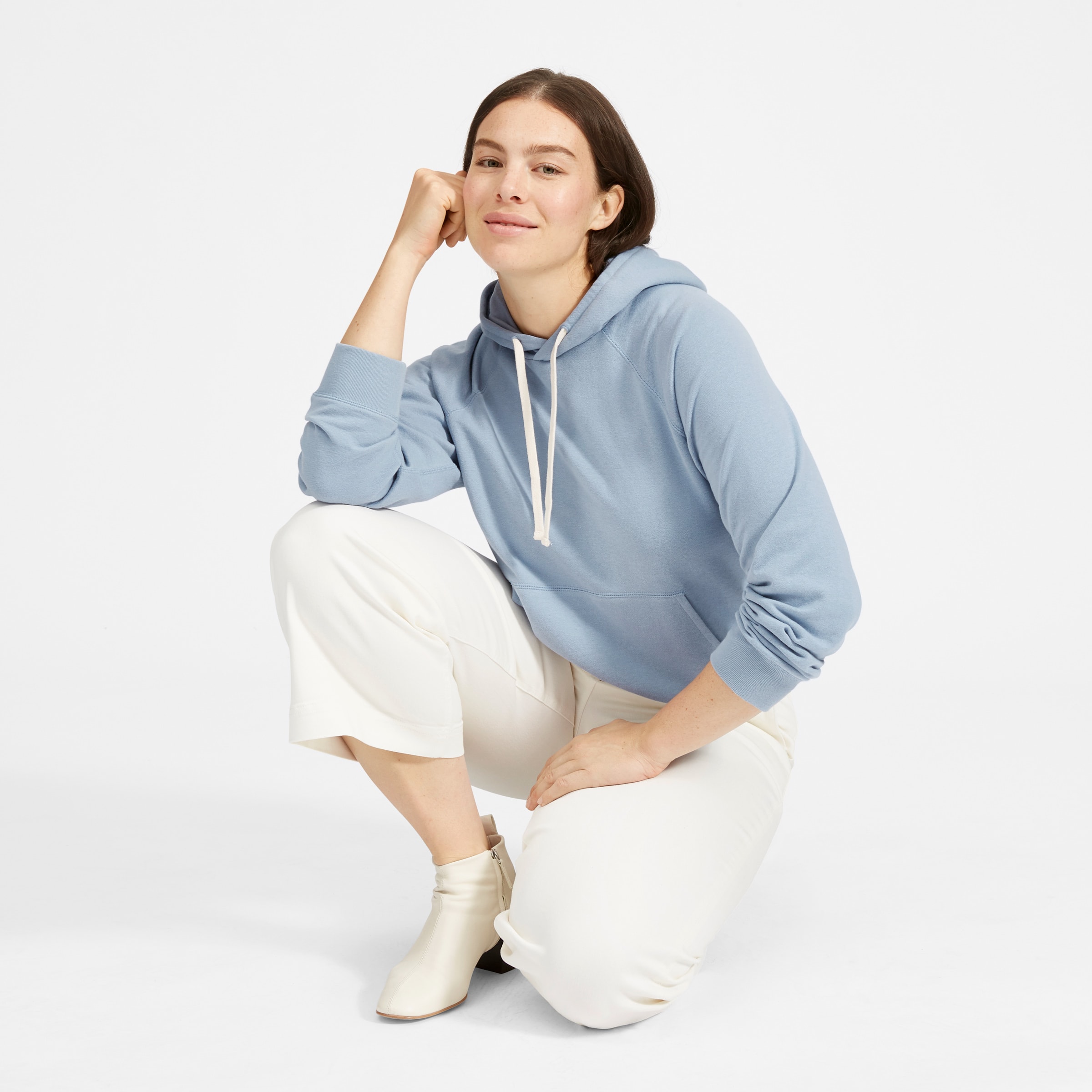Everlane french shop terry hoodie