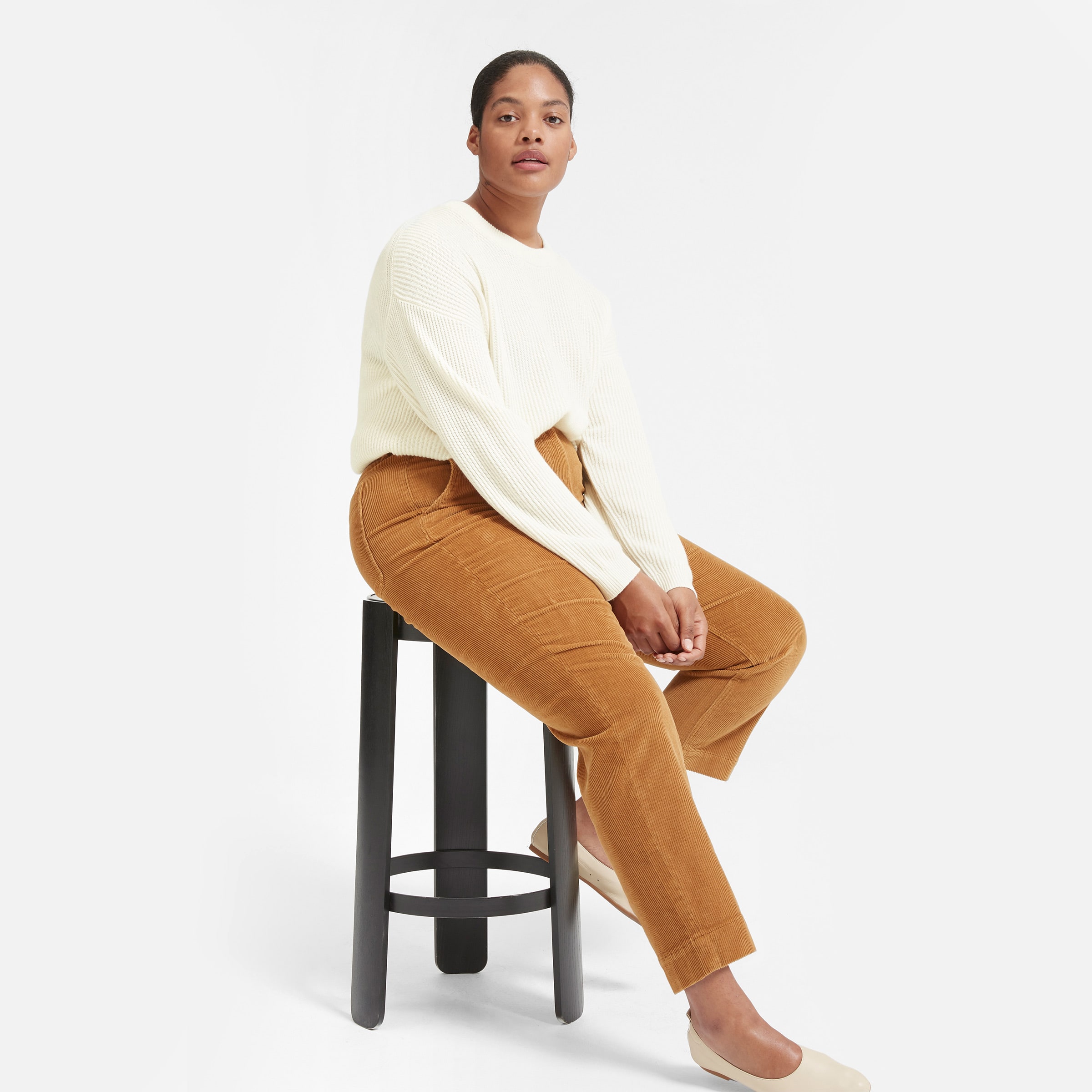 Everlane cashmere rib new arrivals round crew