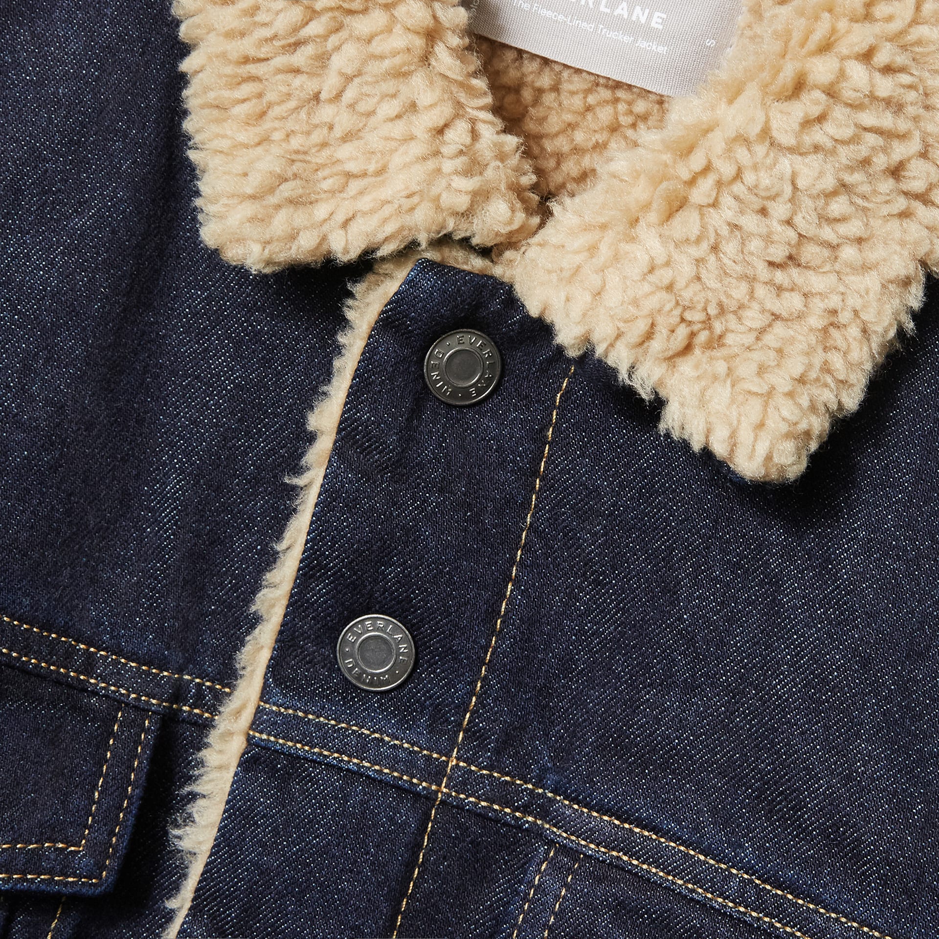 Fur lined trucker jacket clearance