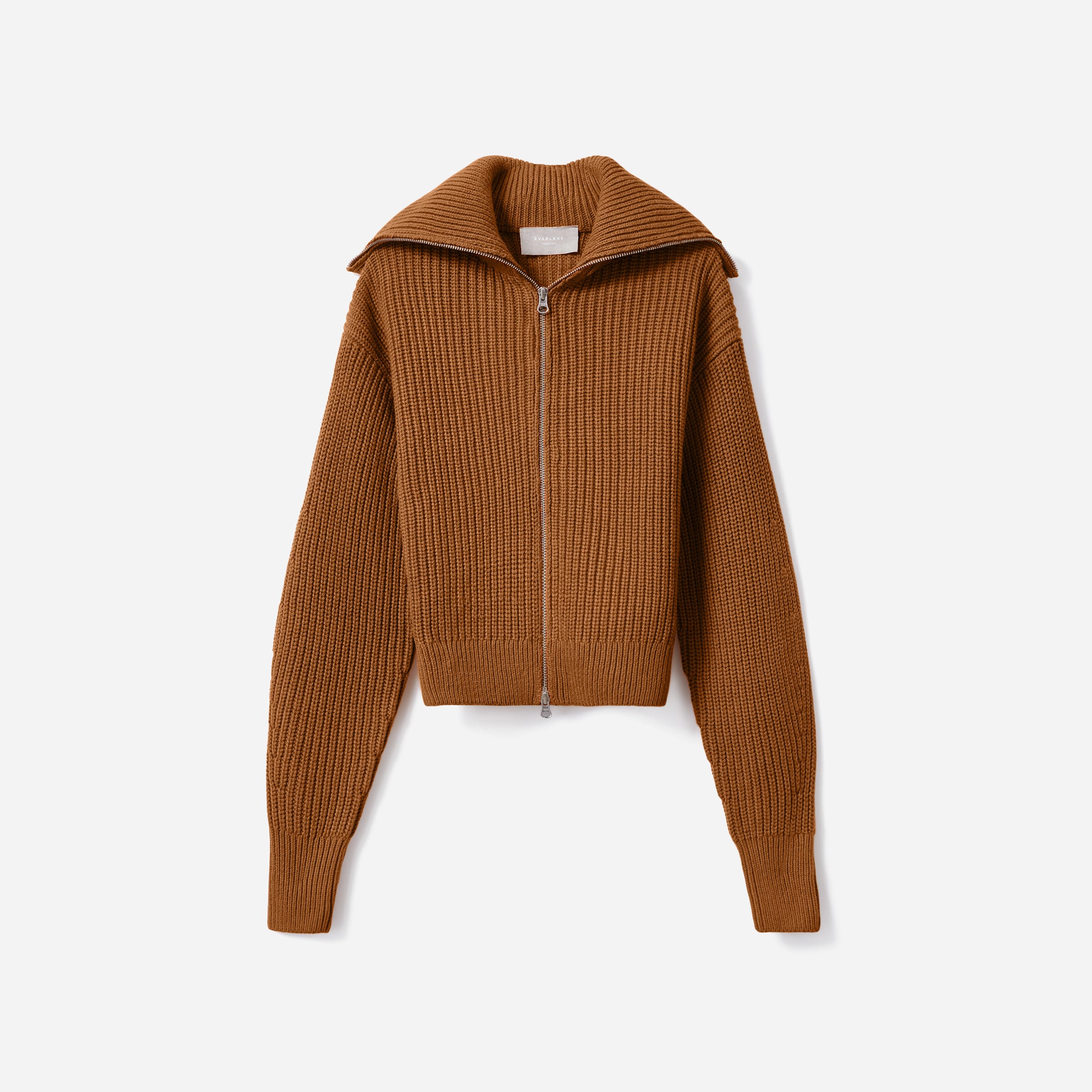 Chunky Cardigan Toasted Almond – Everlane