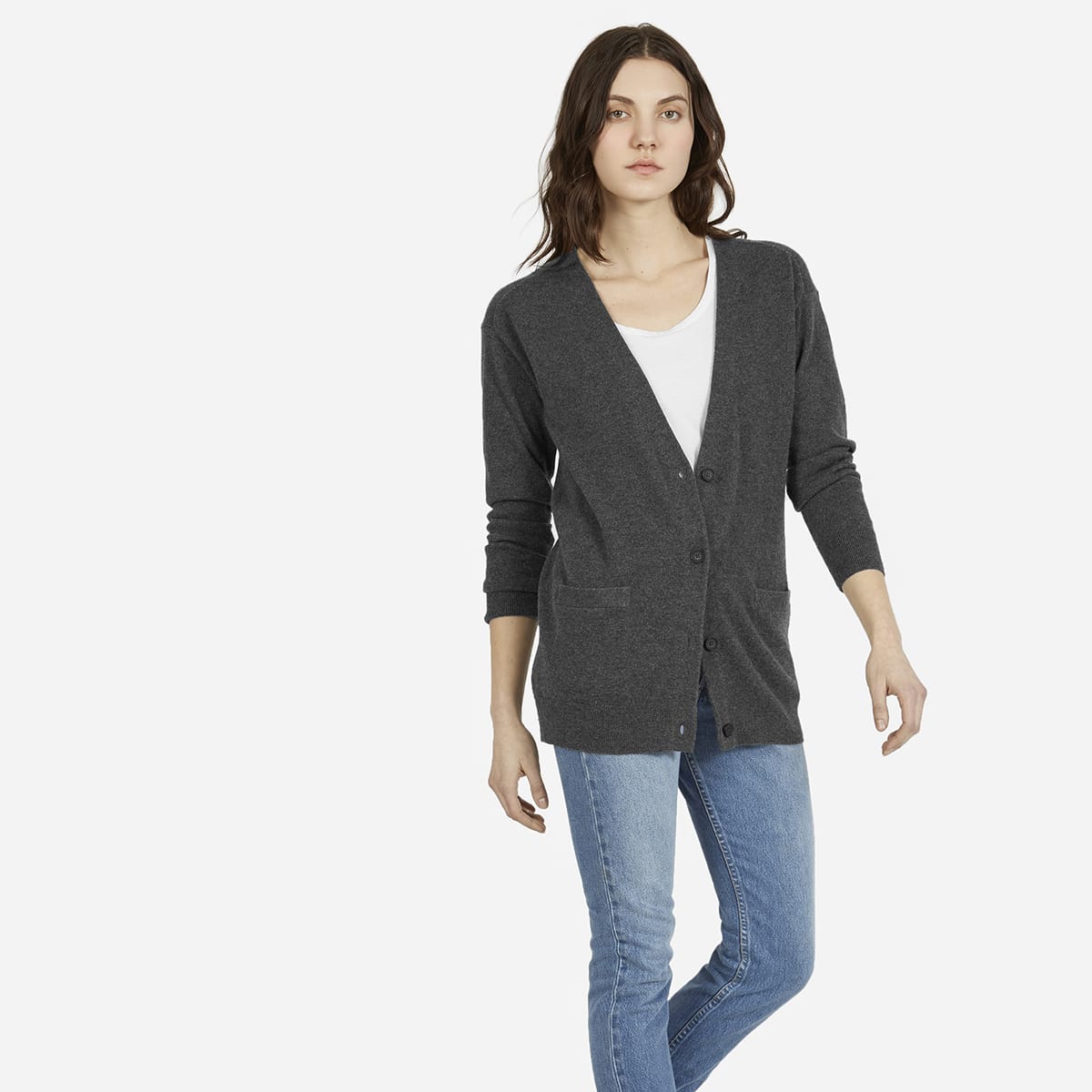 everlane cashmere cardigan