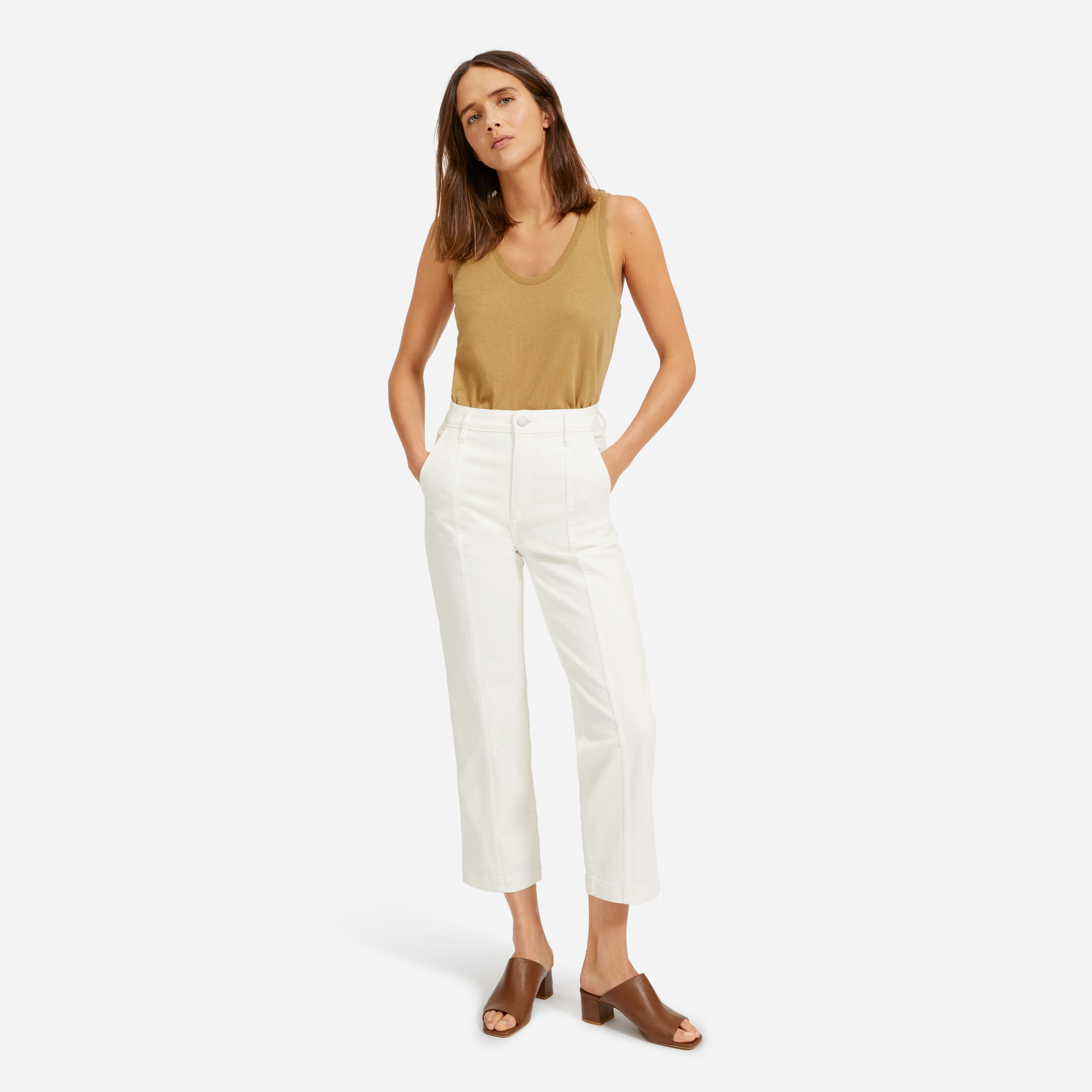 Utility straight leg pants Clearance