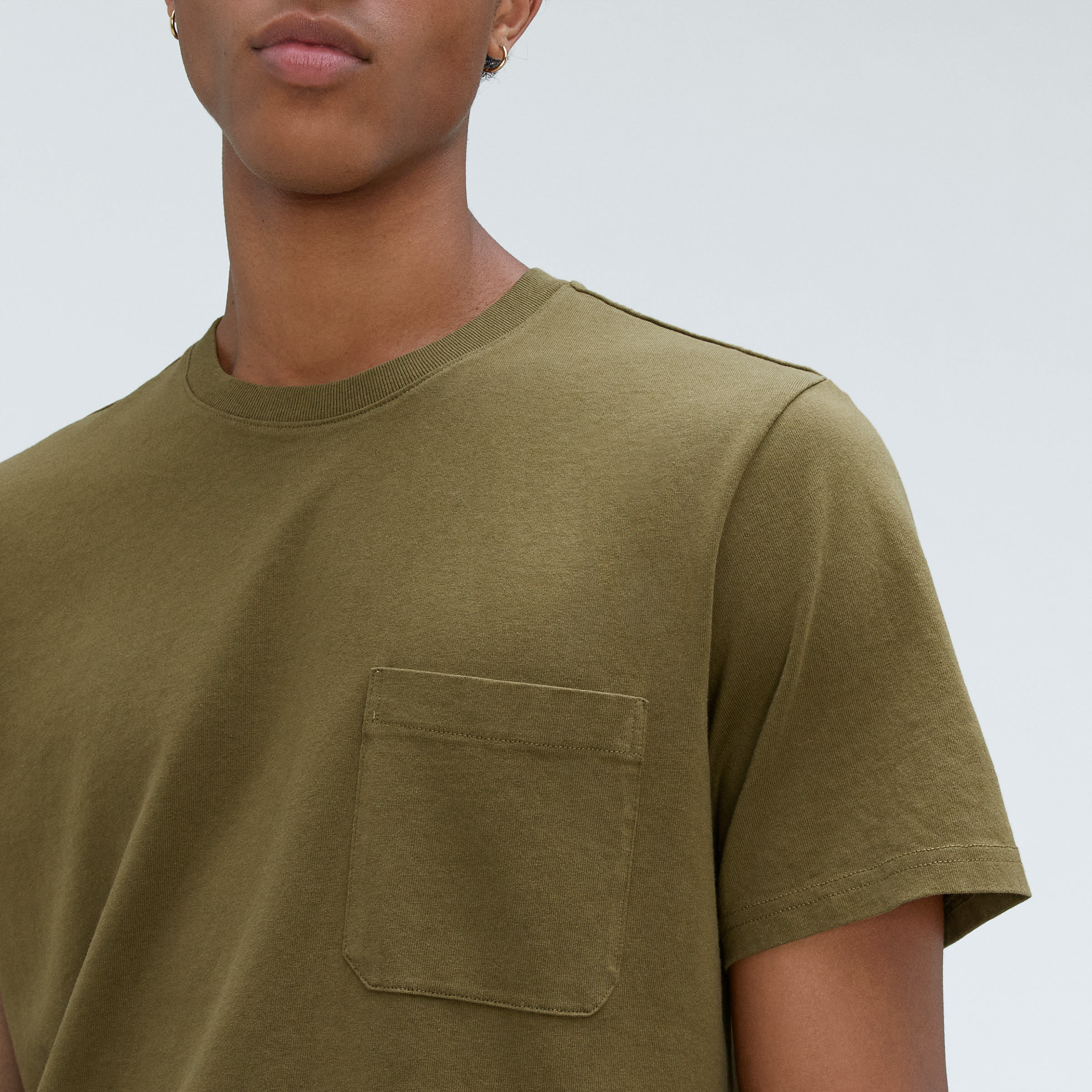 Everlane Men's Premium-Weight Pocket T-Shirt