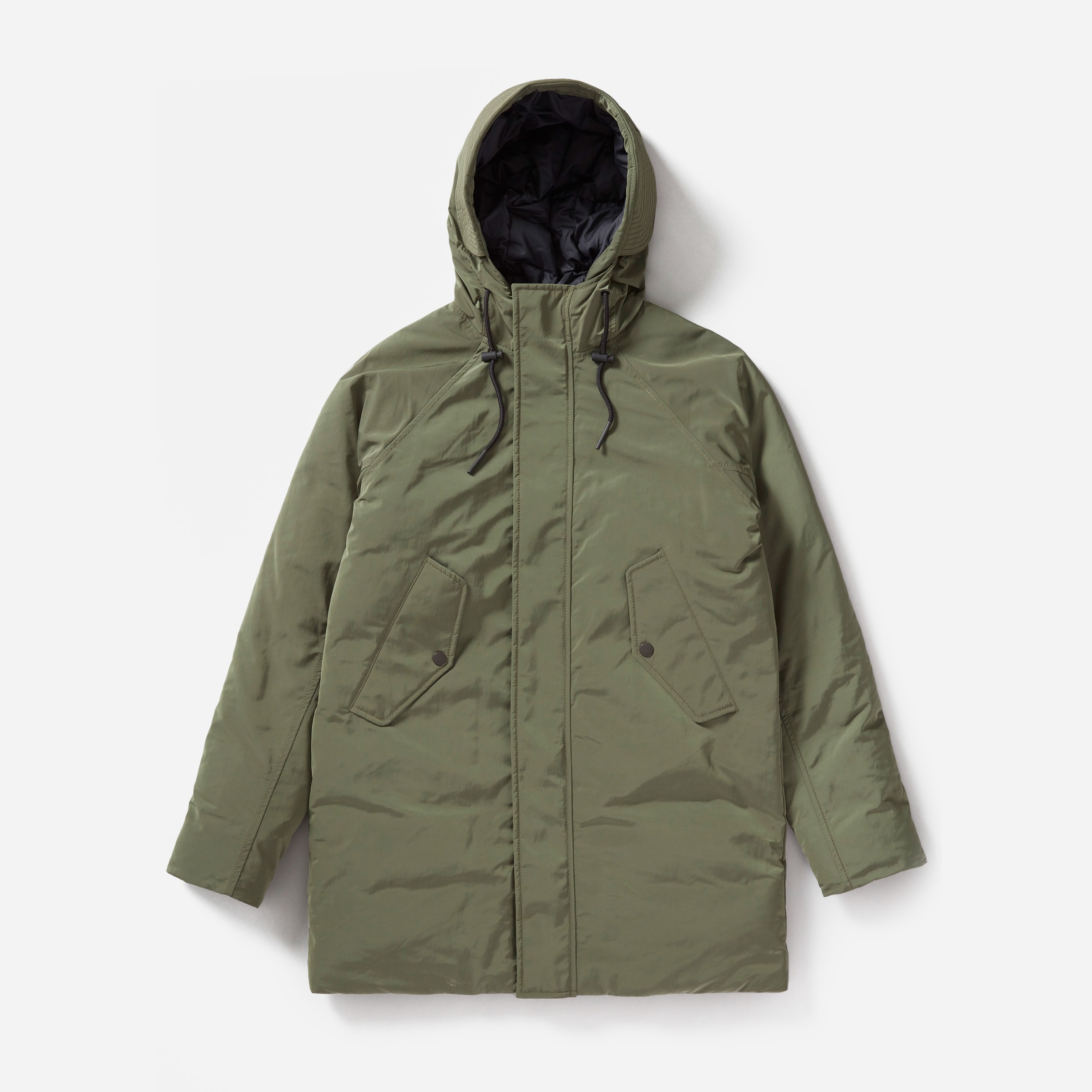 everlane oversized parka