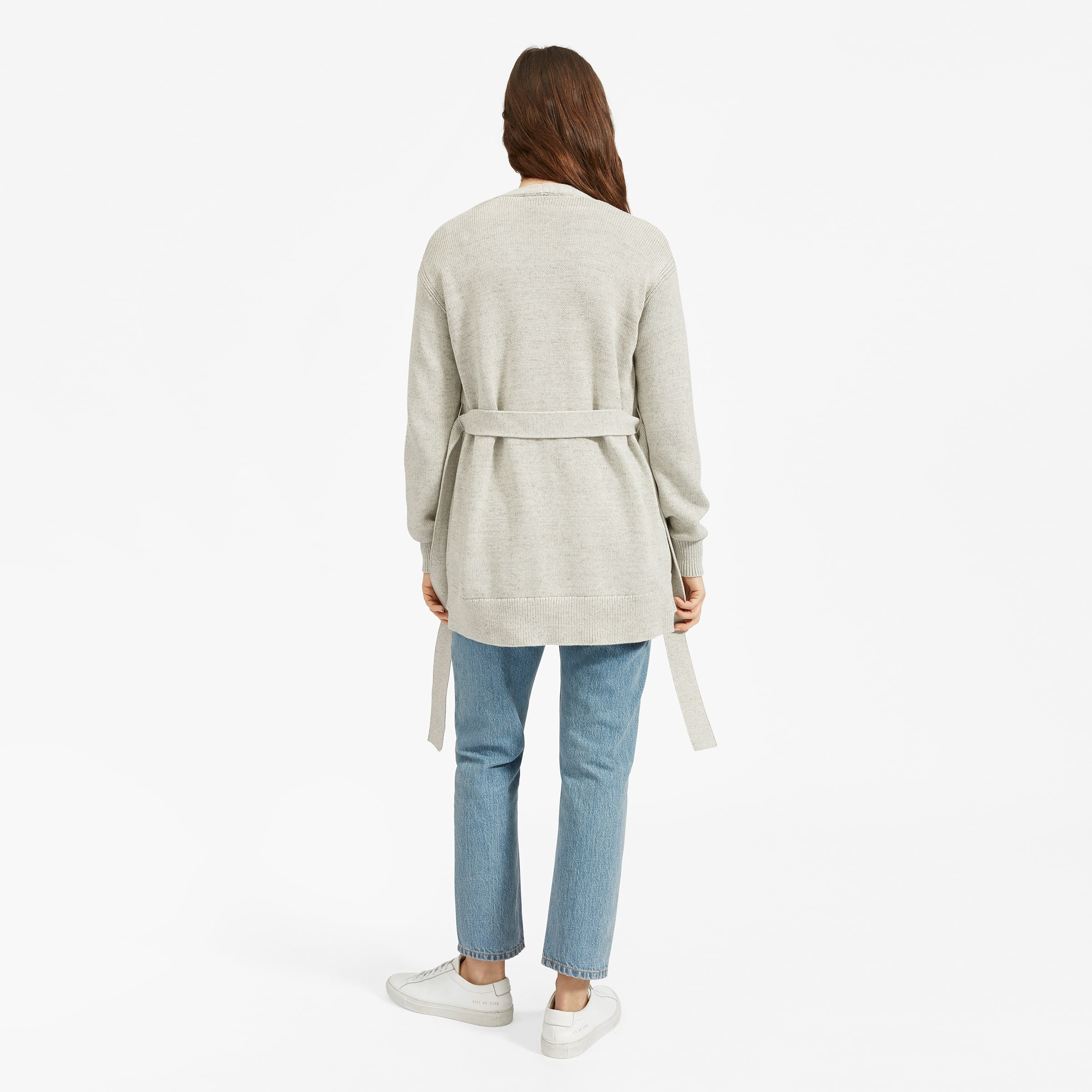 cotton wrap cardigan