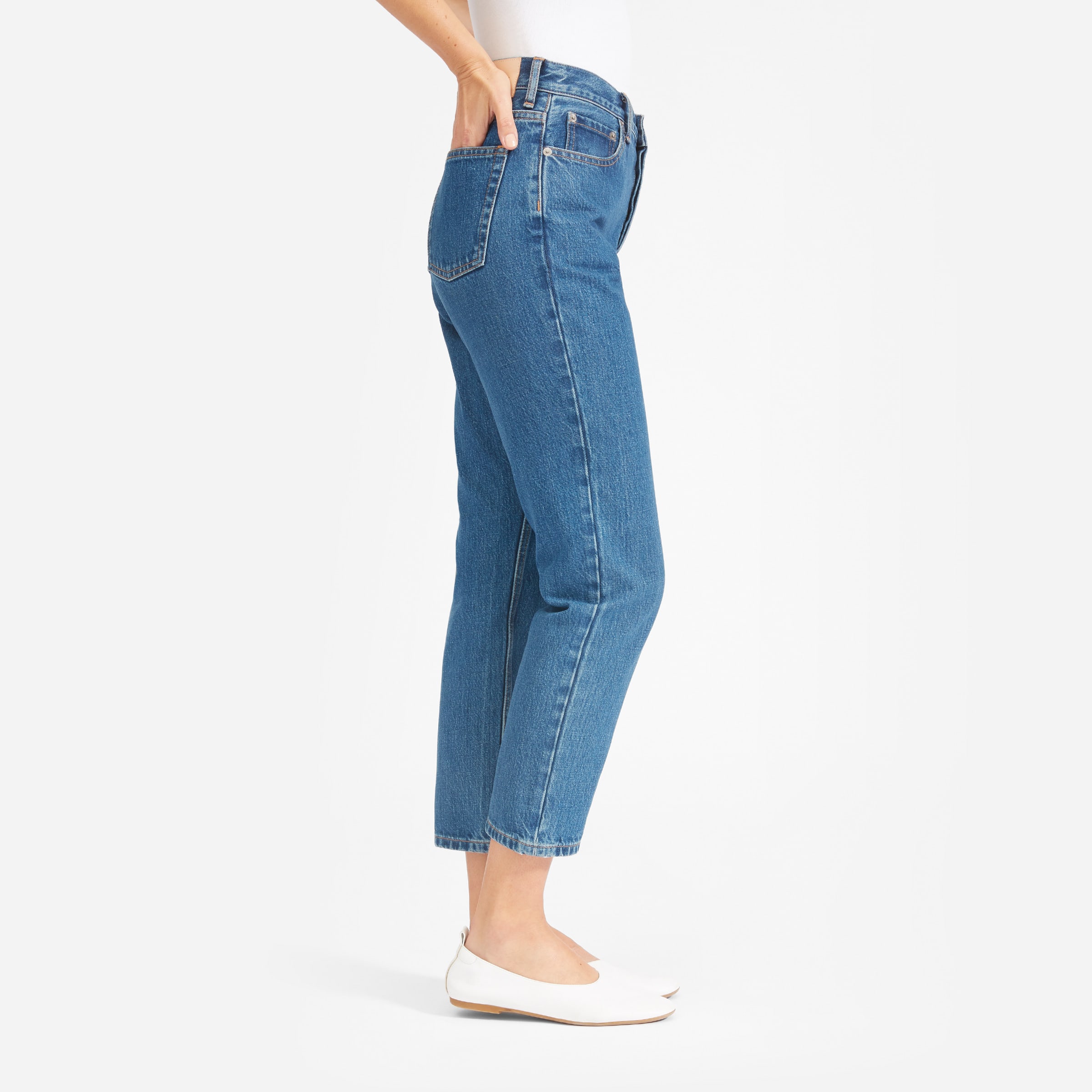 The '90s Cheeky Jean Medium Blue Wash 
