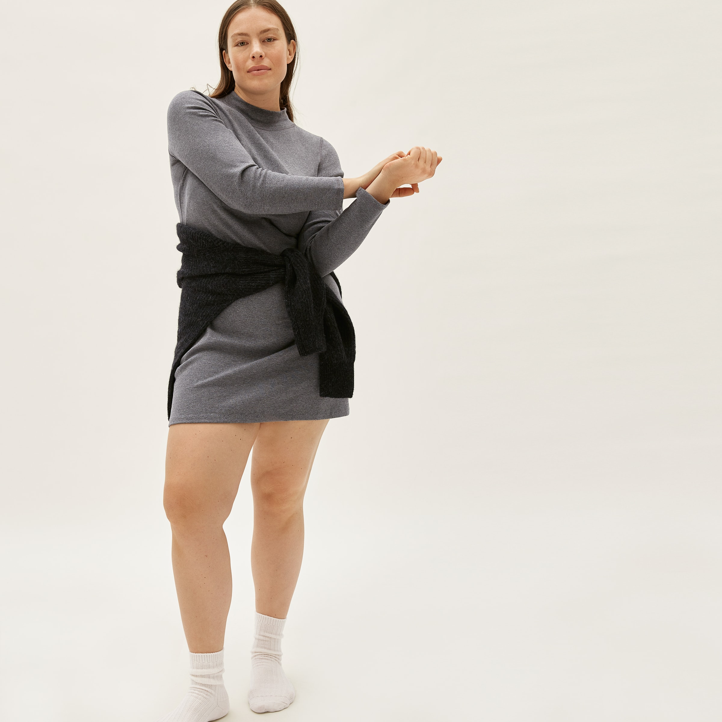 everlane mock neck