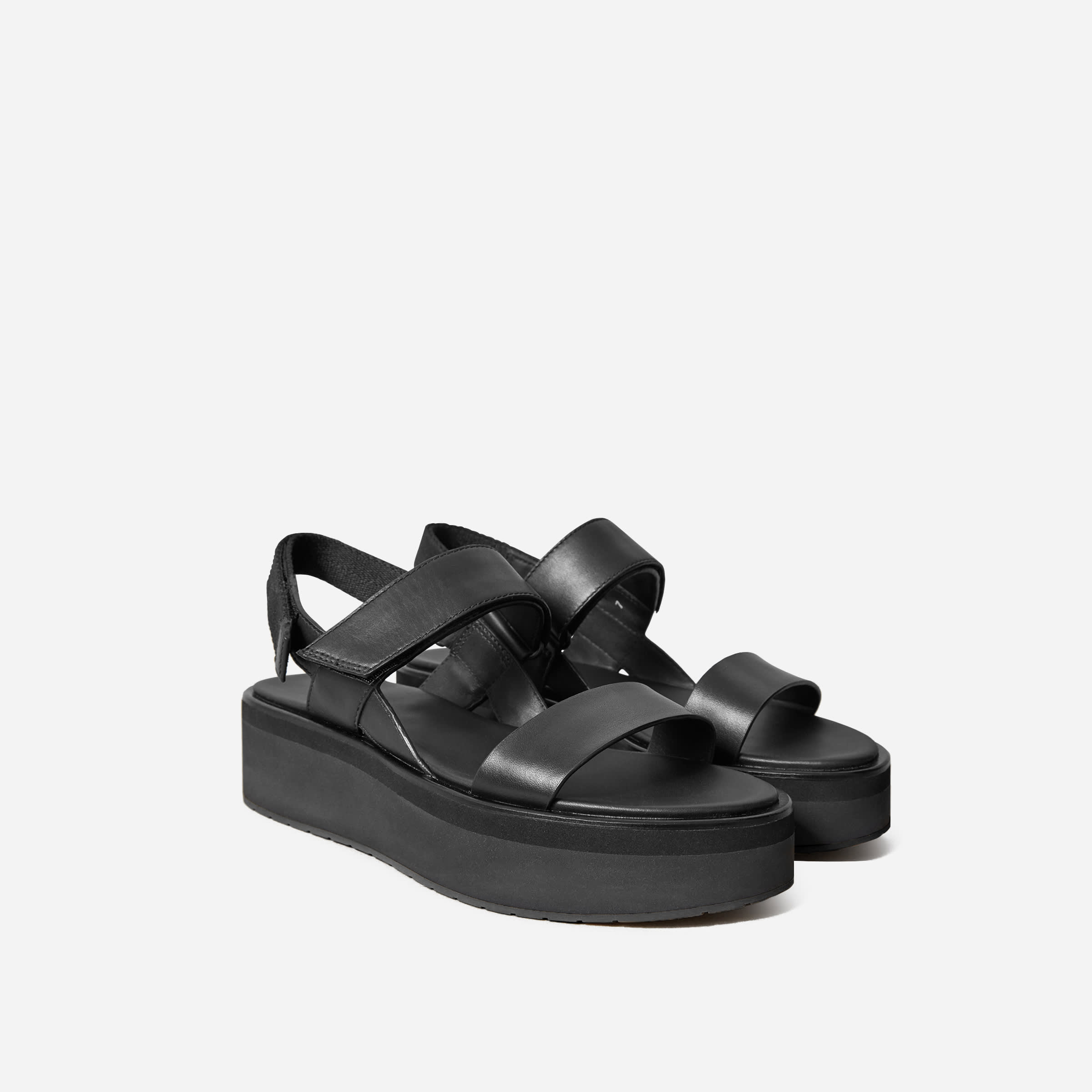 Chunky platform sandals  Black  Ladies  HM IN