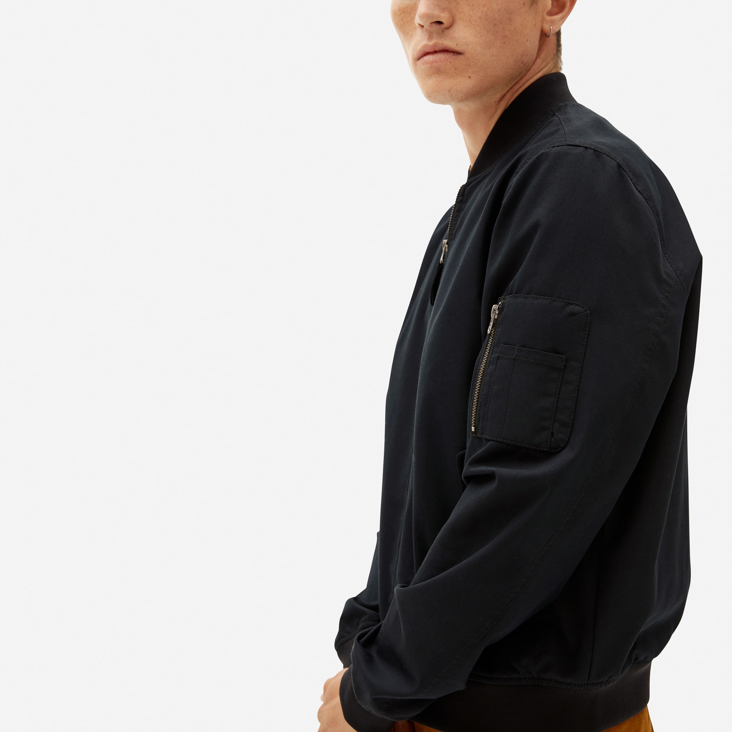 everlane e2 bomber jacket