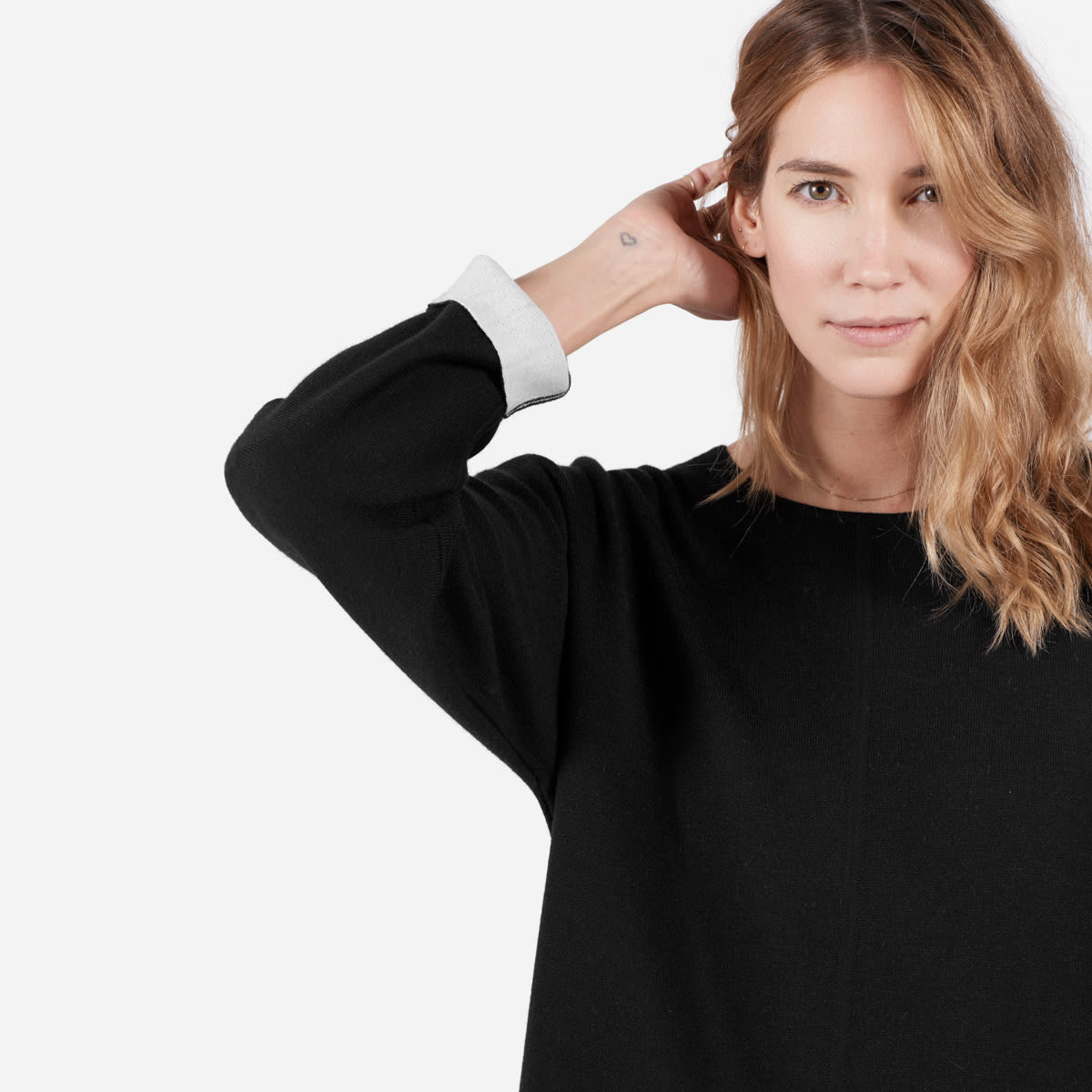 everlane sweatshirt dress