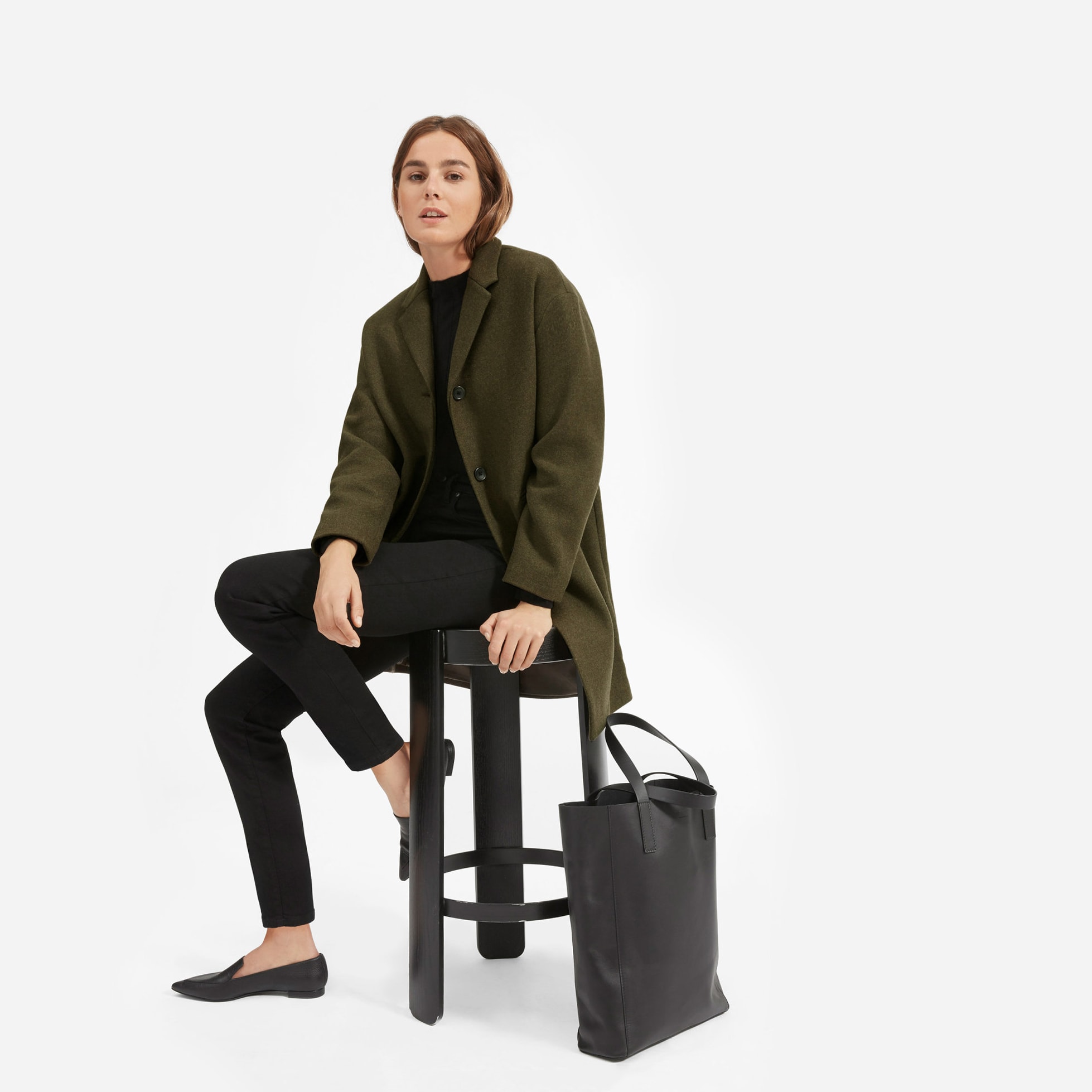 everlane cocoon coat