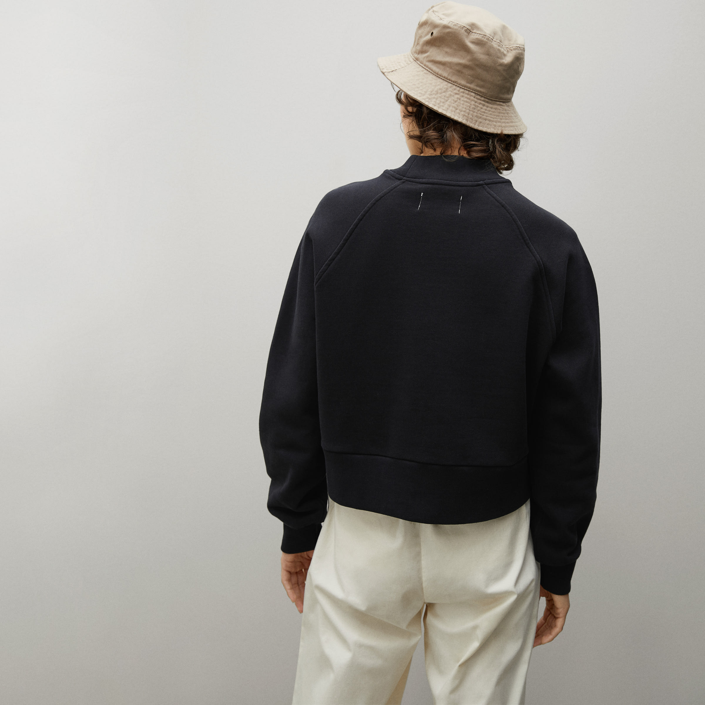 The Track Cropped Sweatshirt