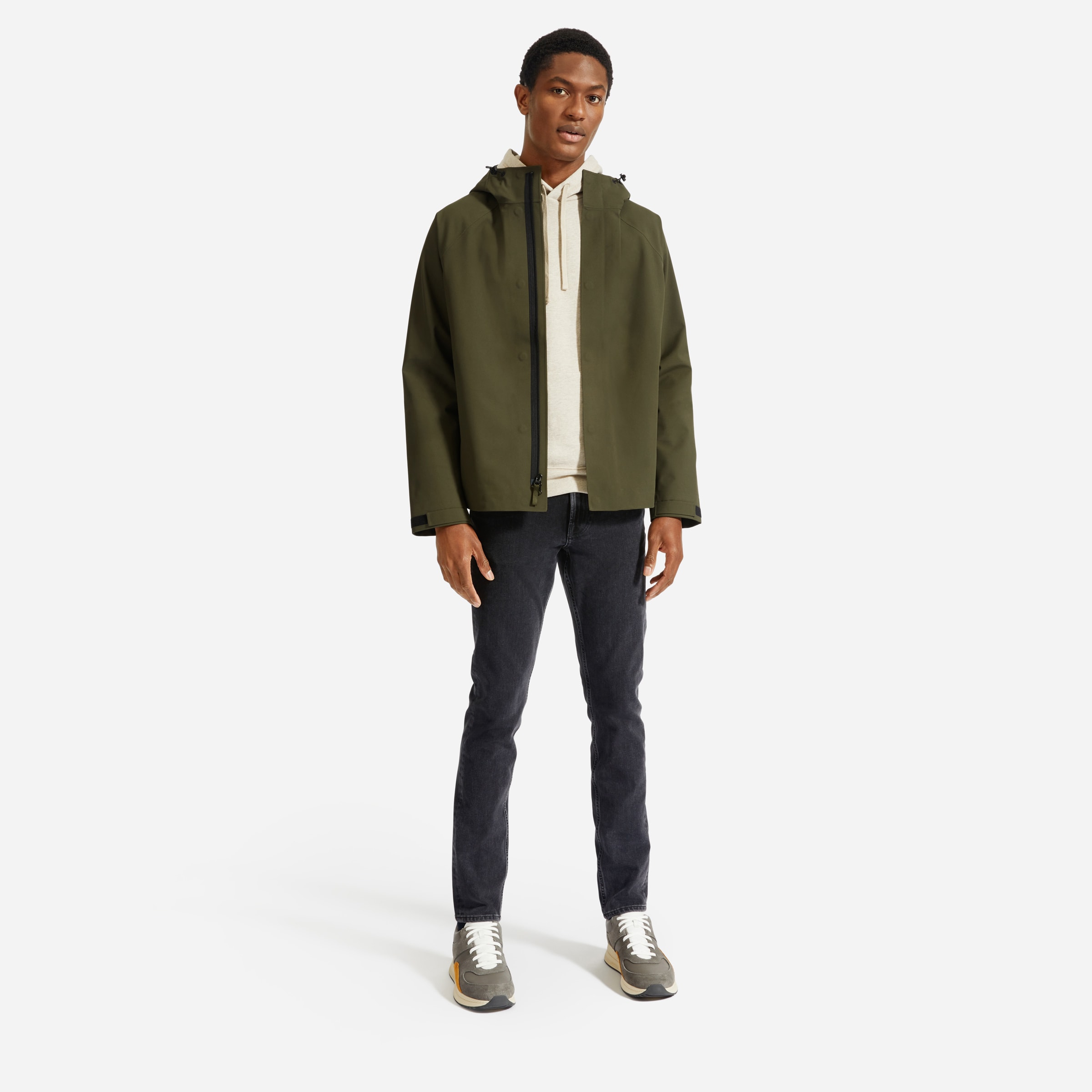 everlane rain jacket