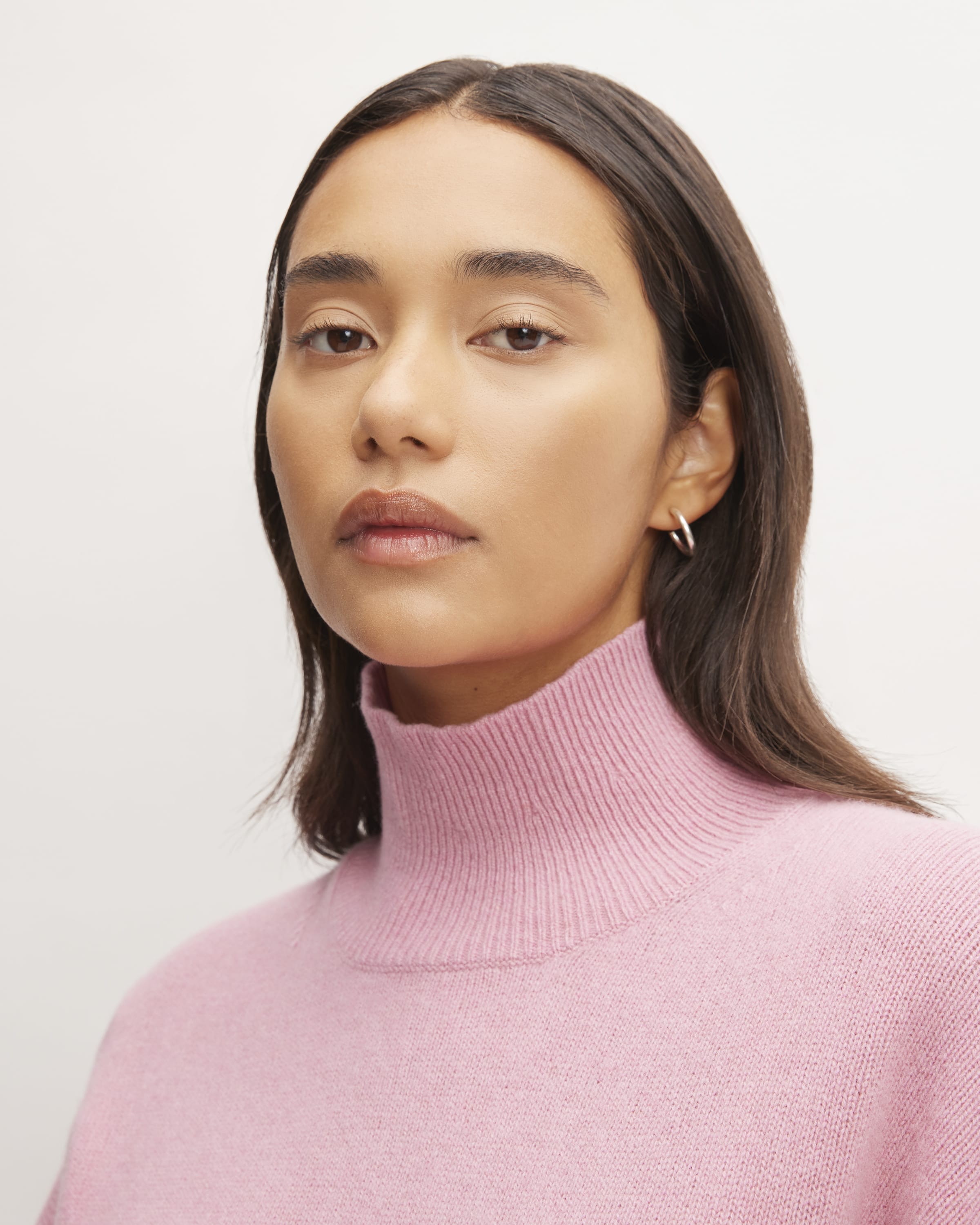 Bubblegum pink outlet turtleneck