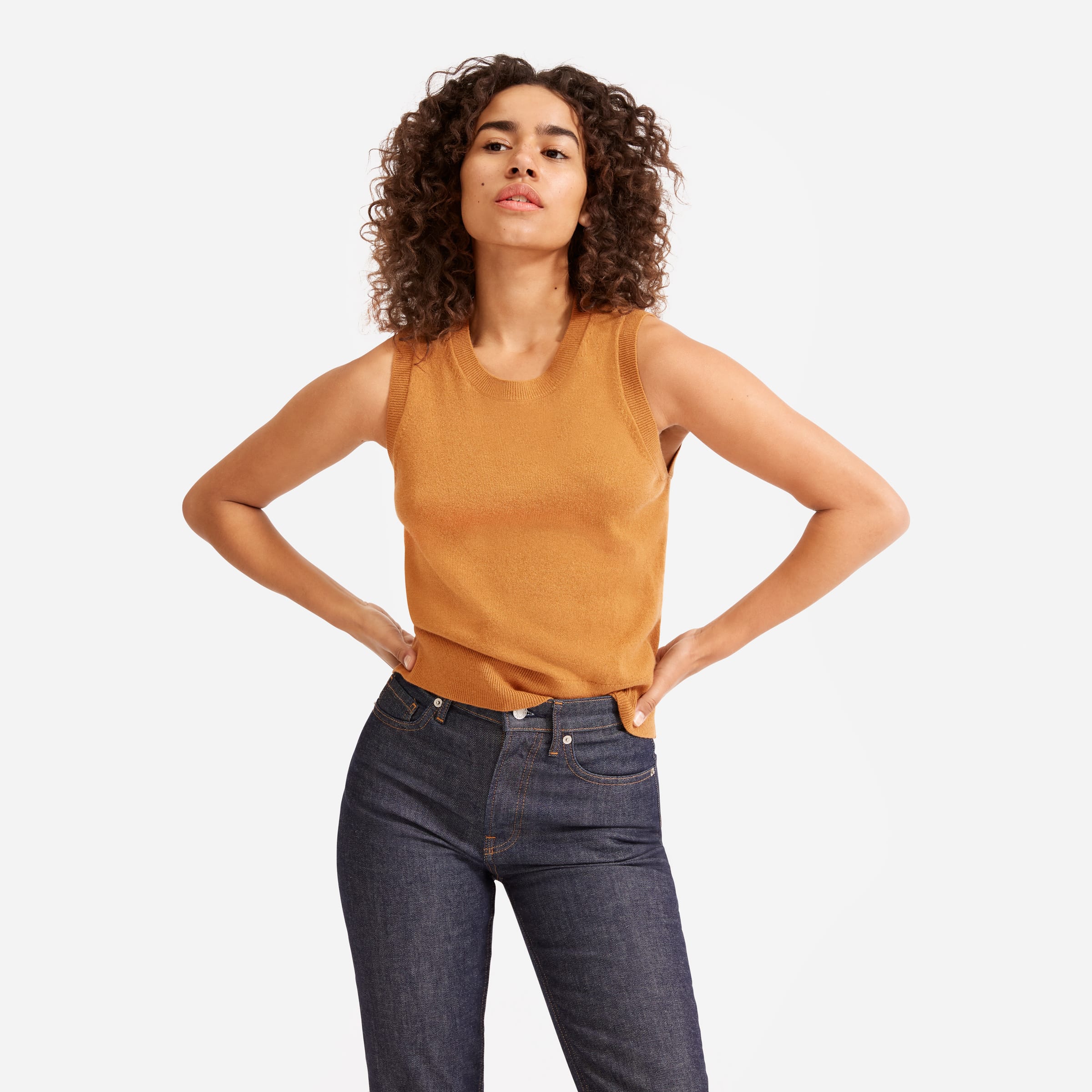 Cashmere tank top ladies Clearance