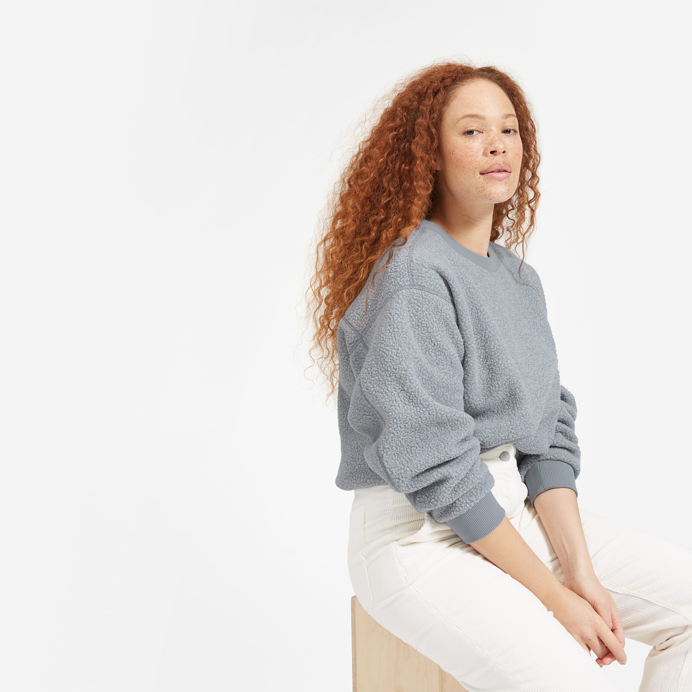 The ReNew Fleece Oversized Sweatshirt