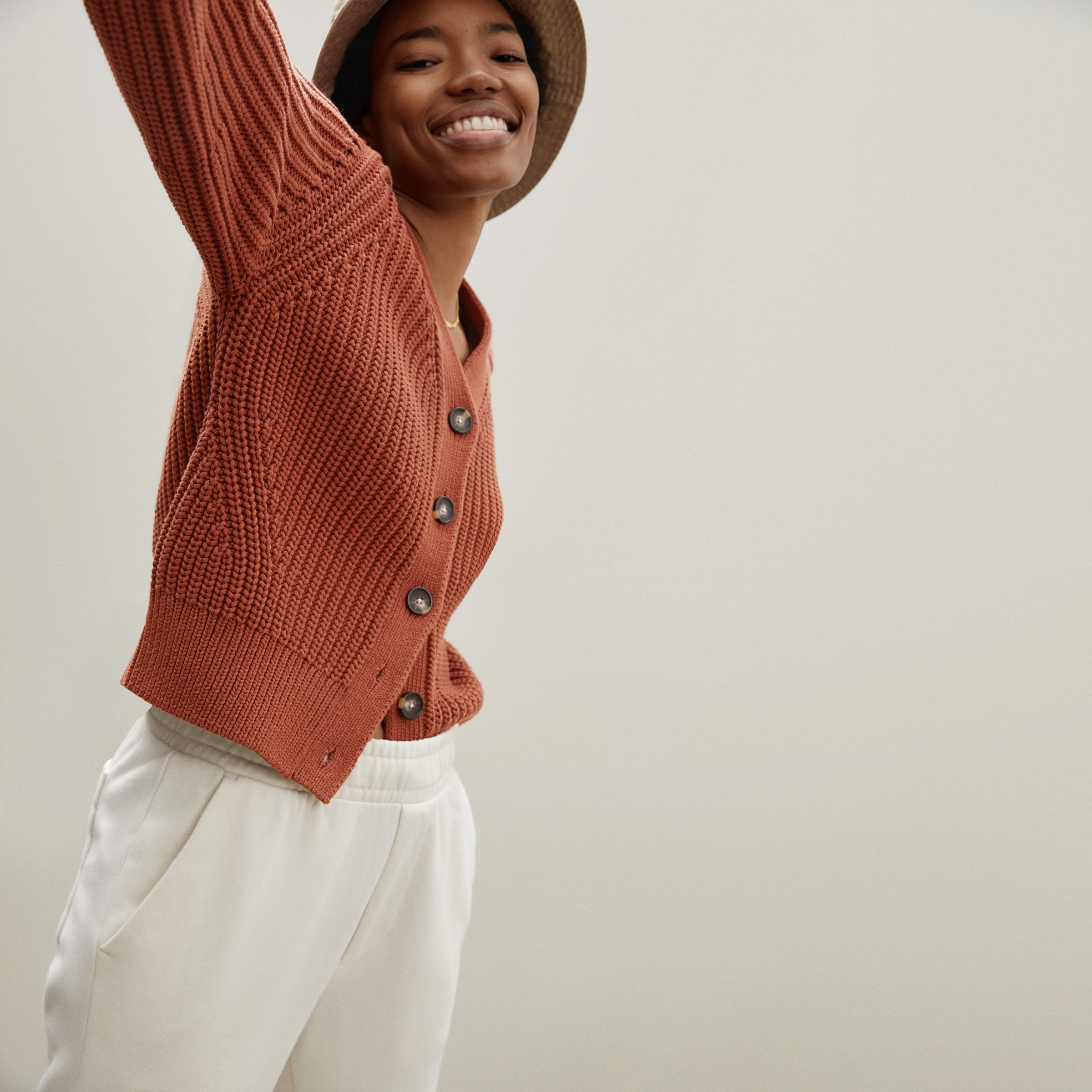 cinnamon cardigan