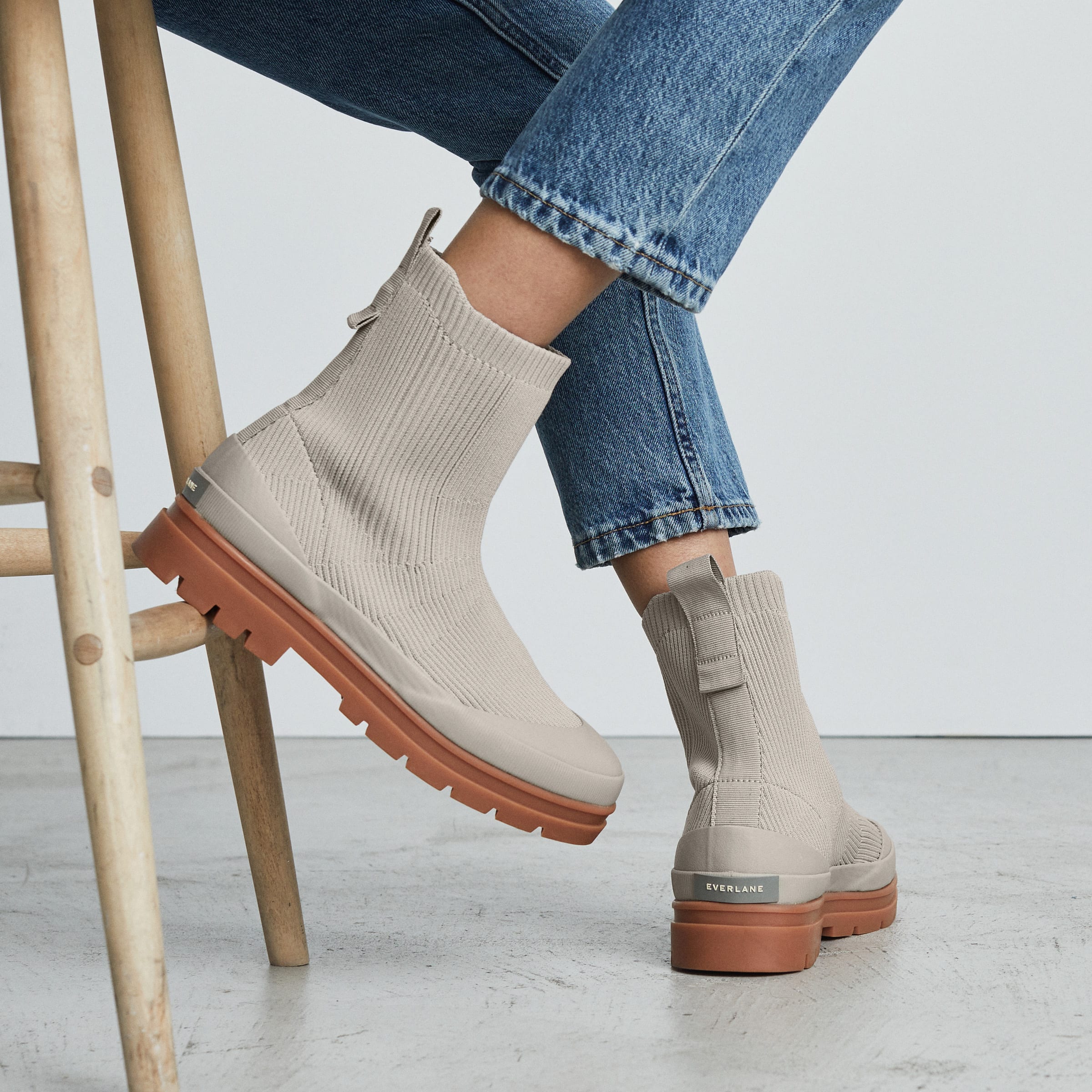 everlane knit boot