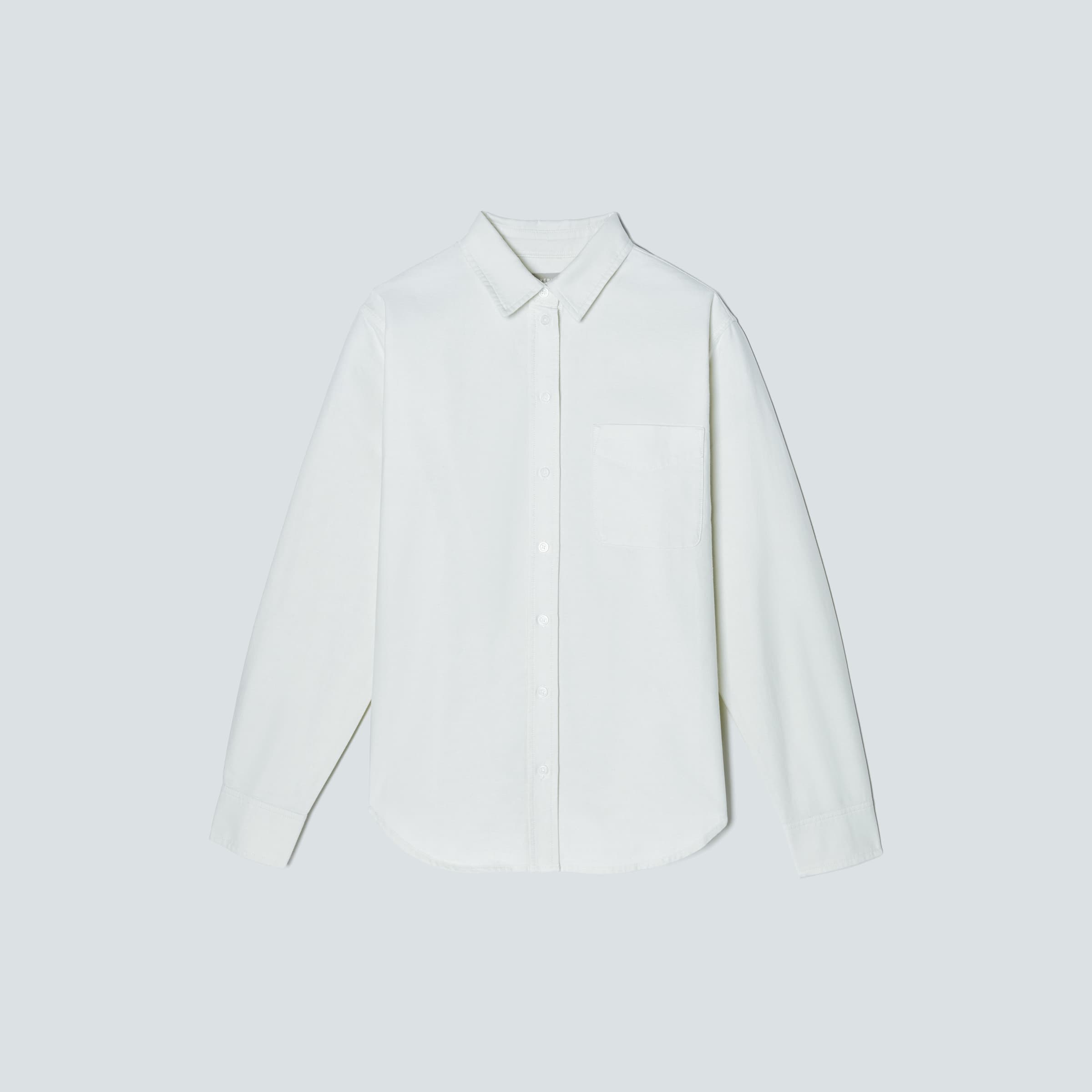 everlane relaxed oxford shirt