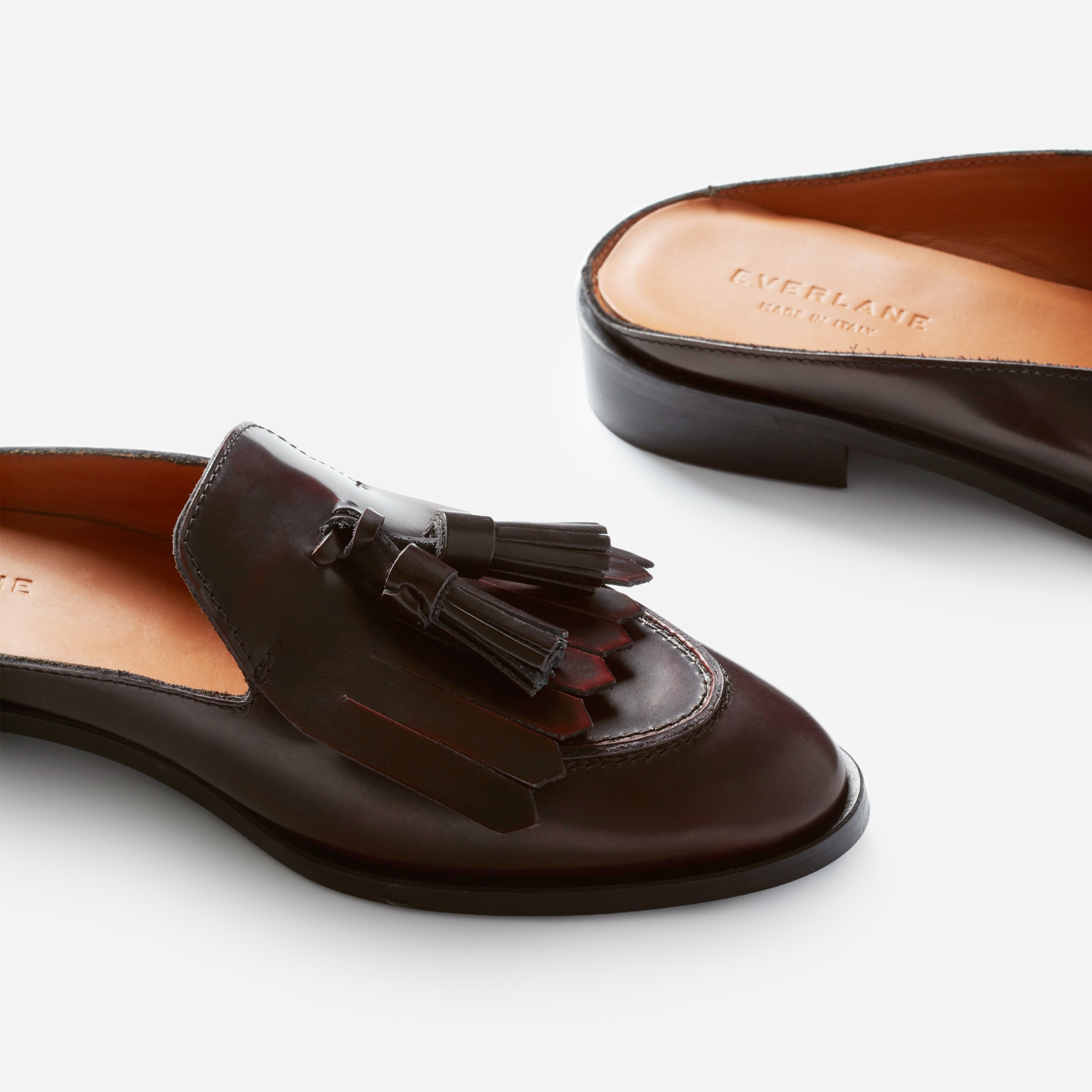 The Modern Tassel Loafer Mule
