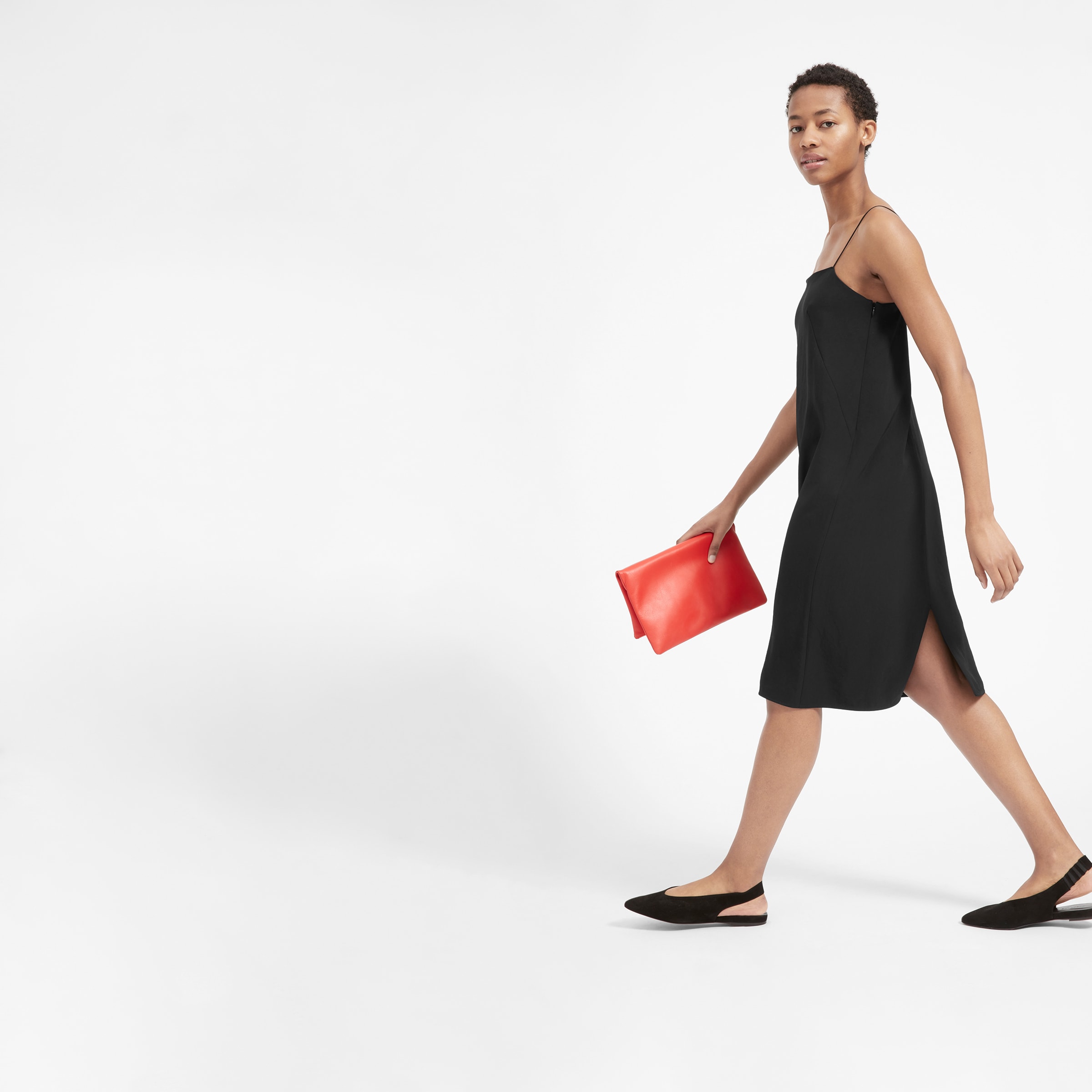Everlane goweave slip best sale dress