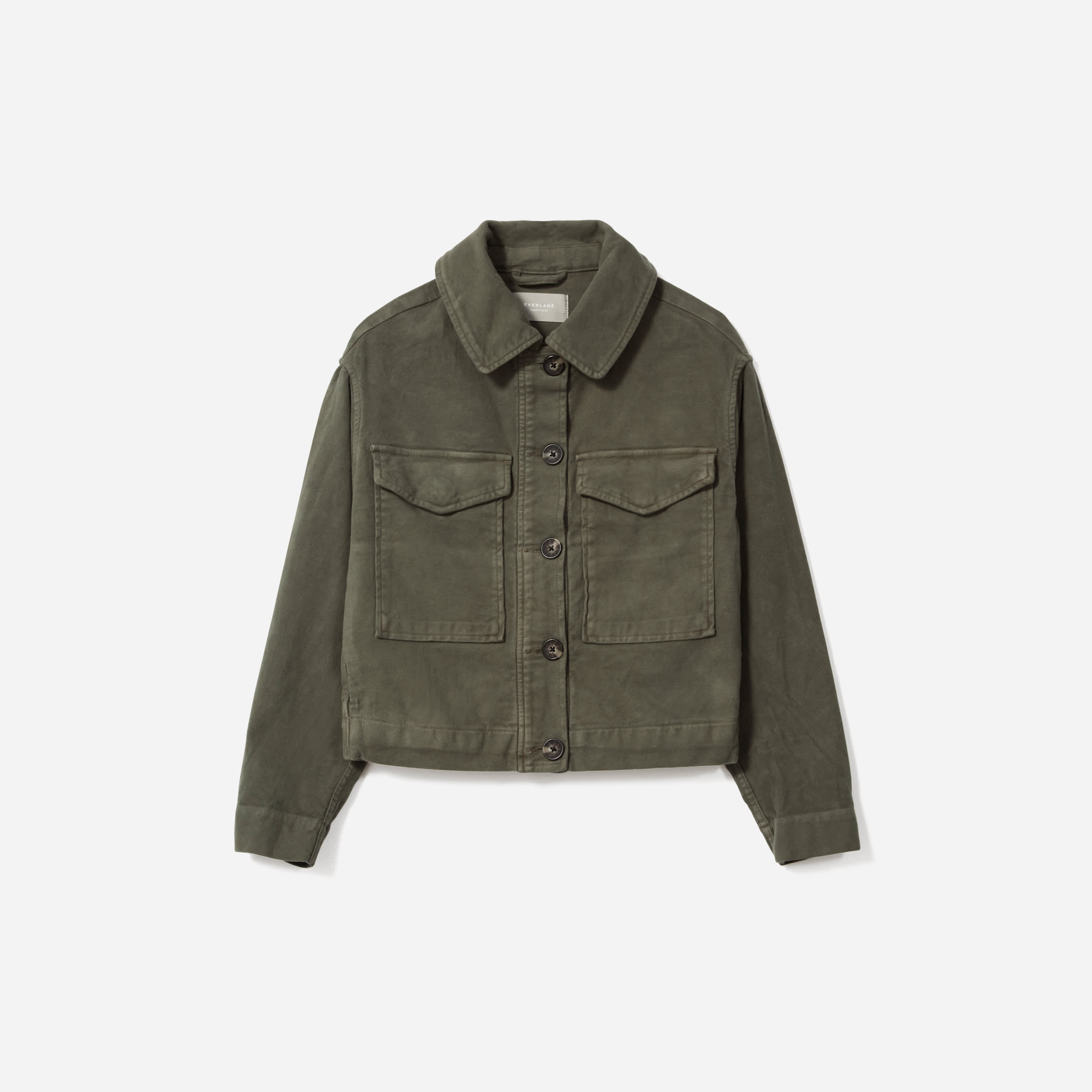 The Moleskin Utility Jacket Kalamata Everlane