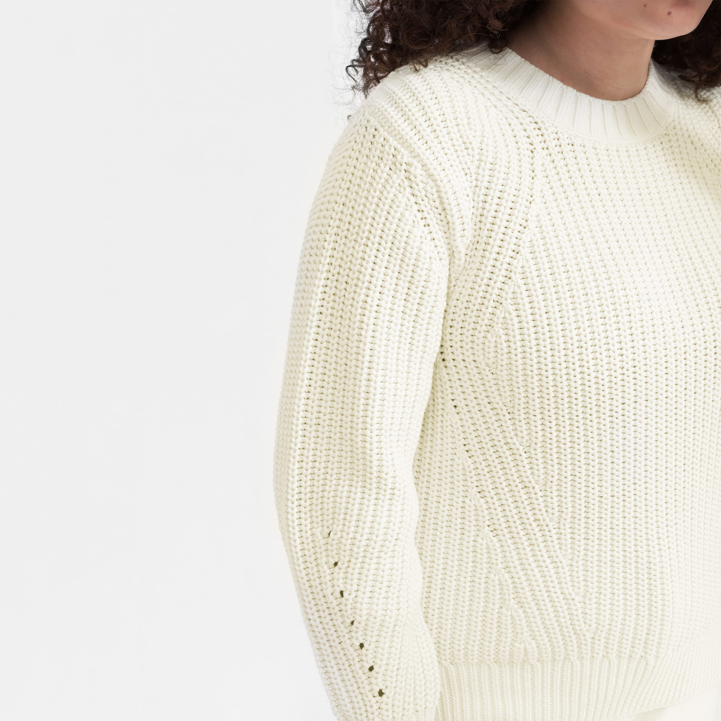 Everlane sales white sweater