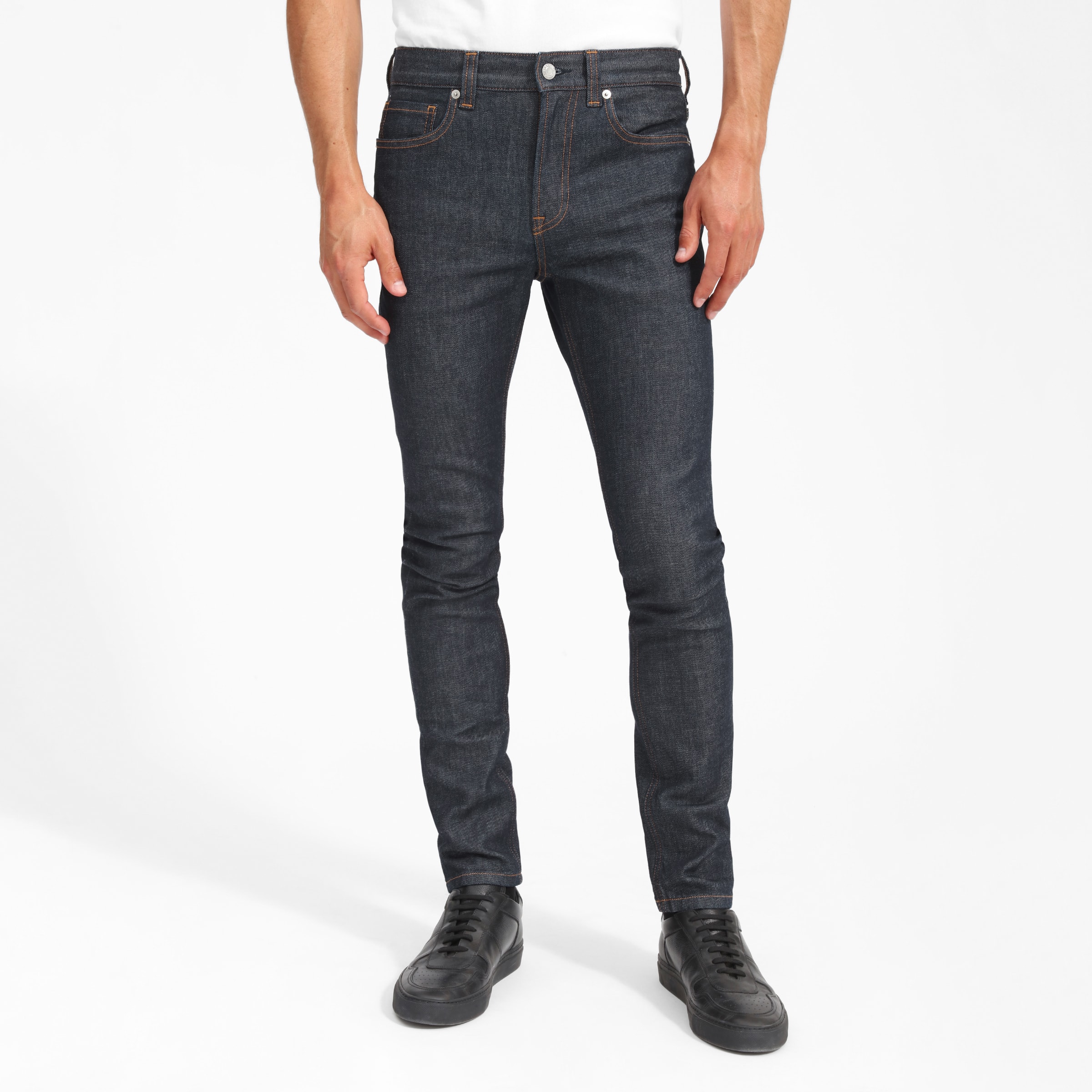 Skinny Jeans-Neuf Avec Étiquettes Homme 4 Way total Flex Slim Hip & cuisse bleu clair