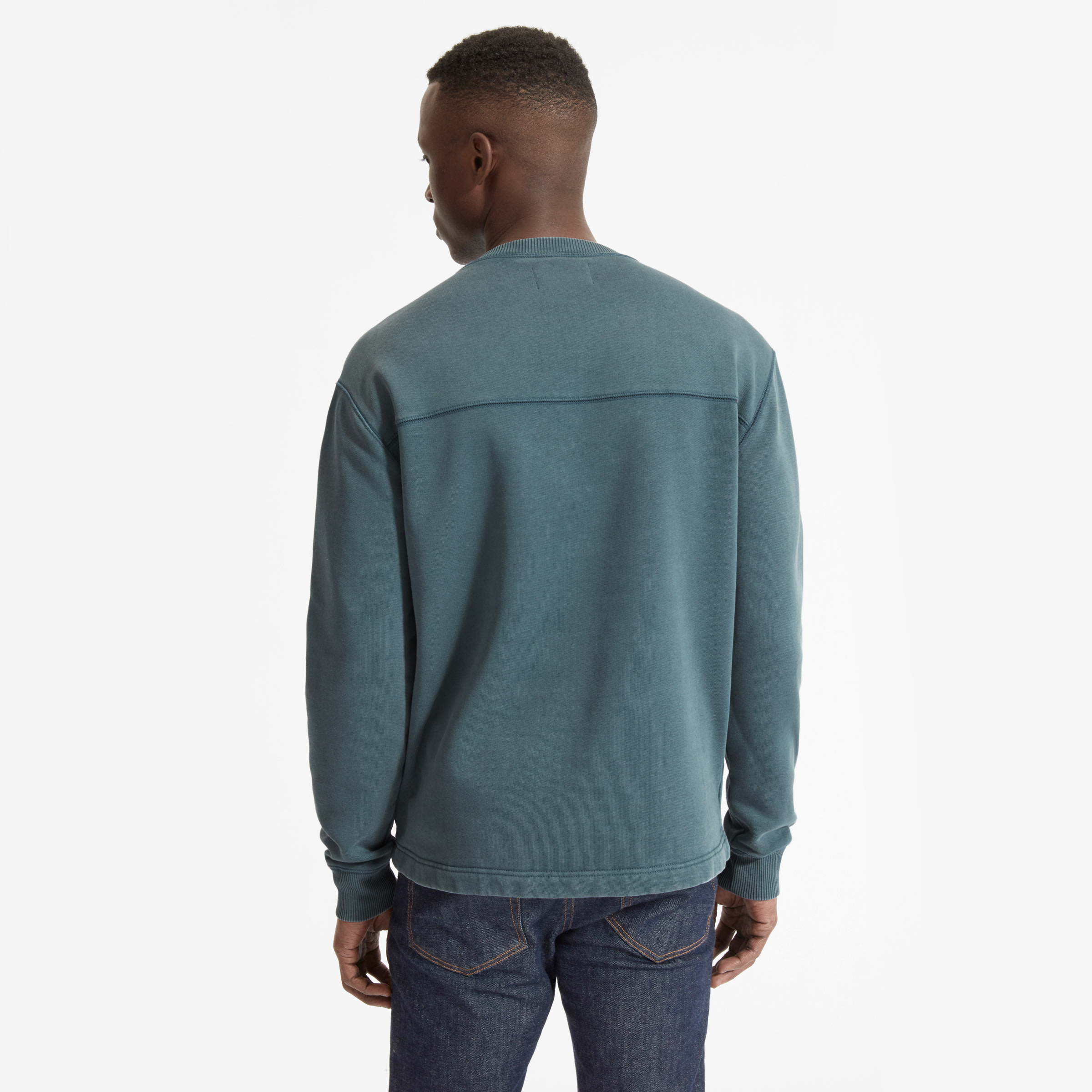 Everlane 365 cheap fleece crew