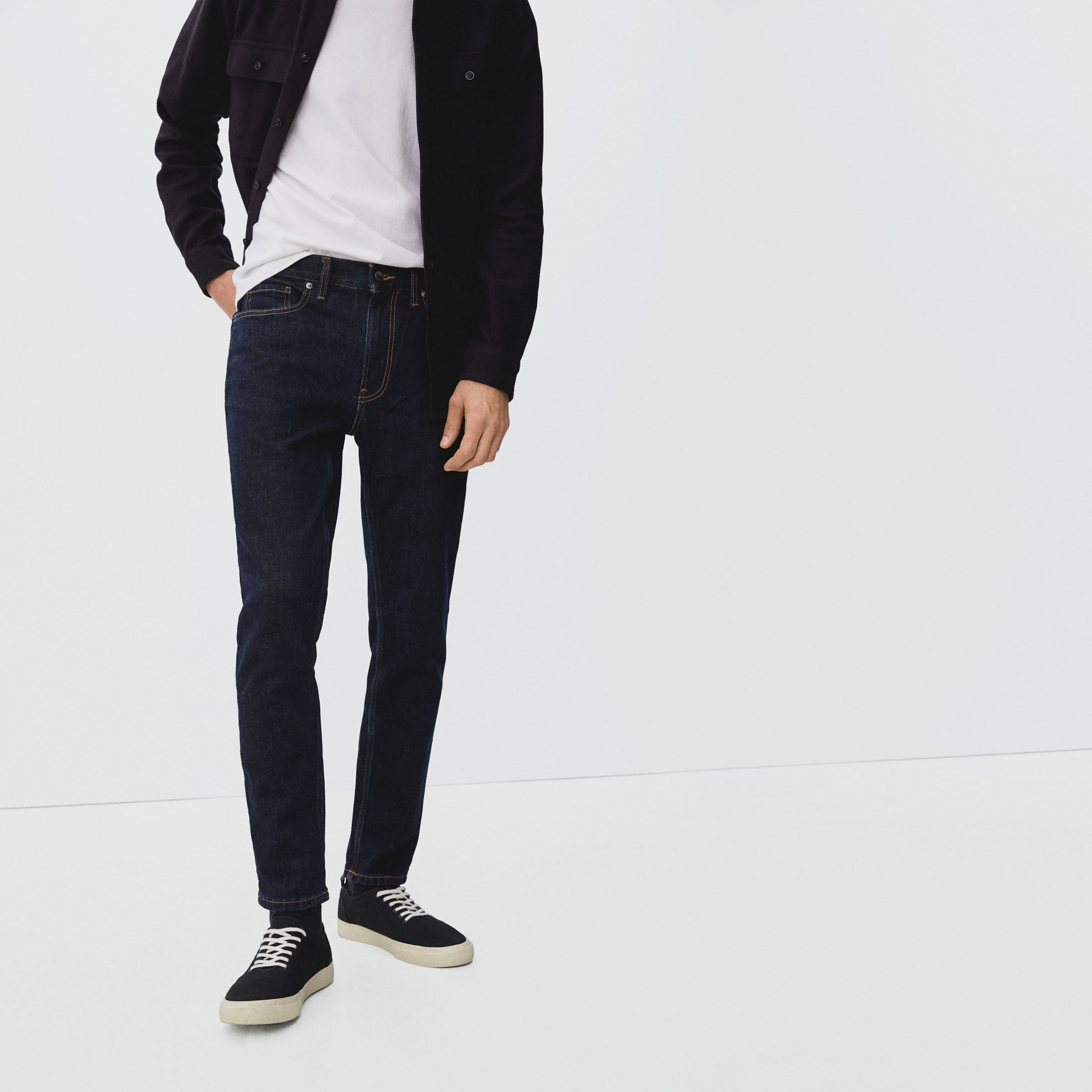 The Selvedge Slim Fit Jean Indigo Rinse – Everlane