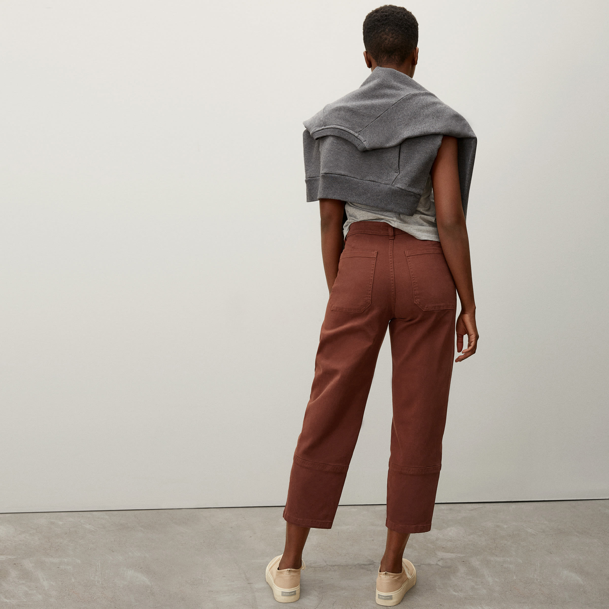 The Utility Barrel Pant Rosewood – Everlane