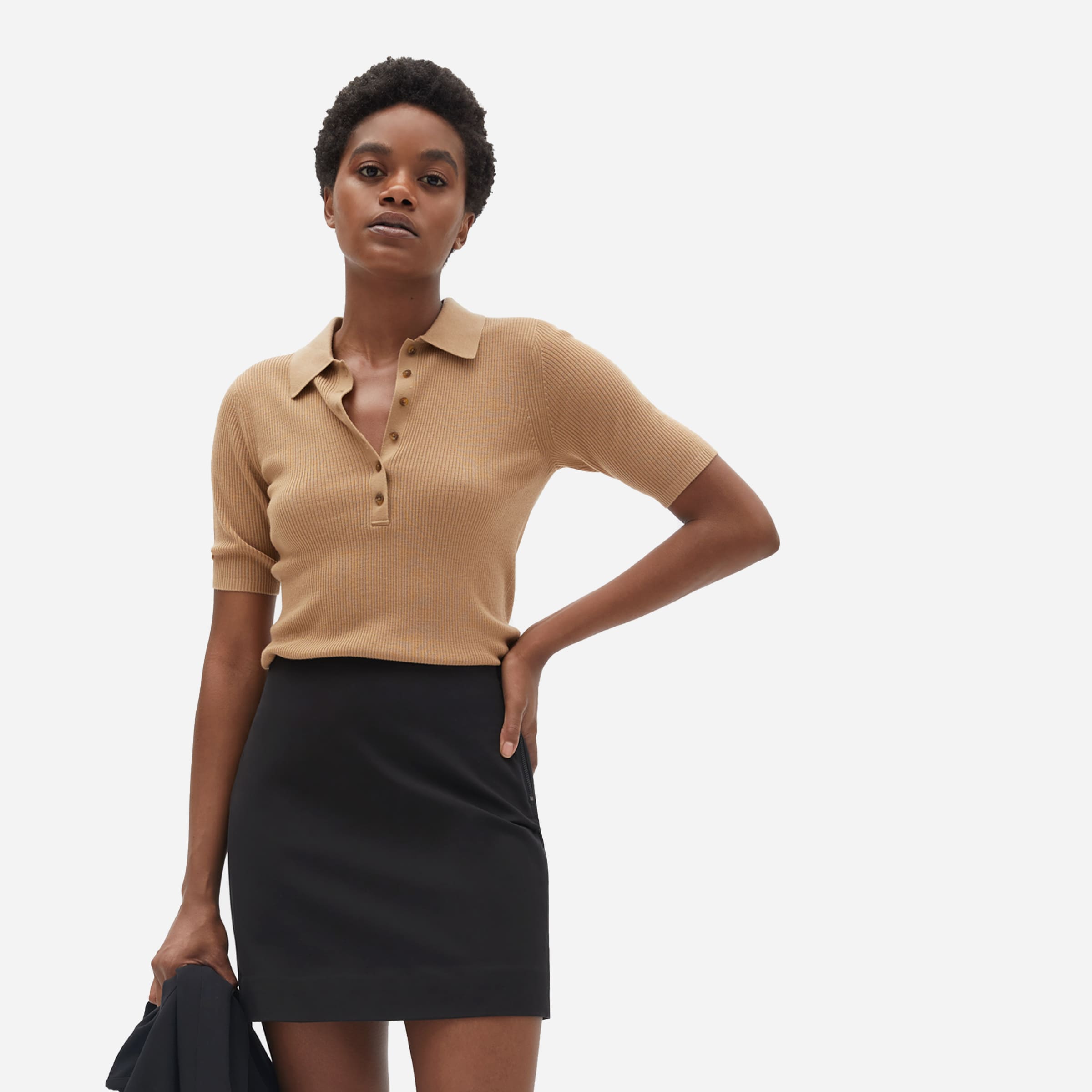 short black work skirt